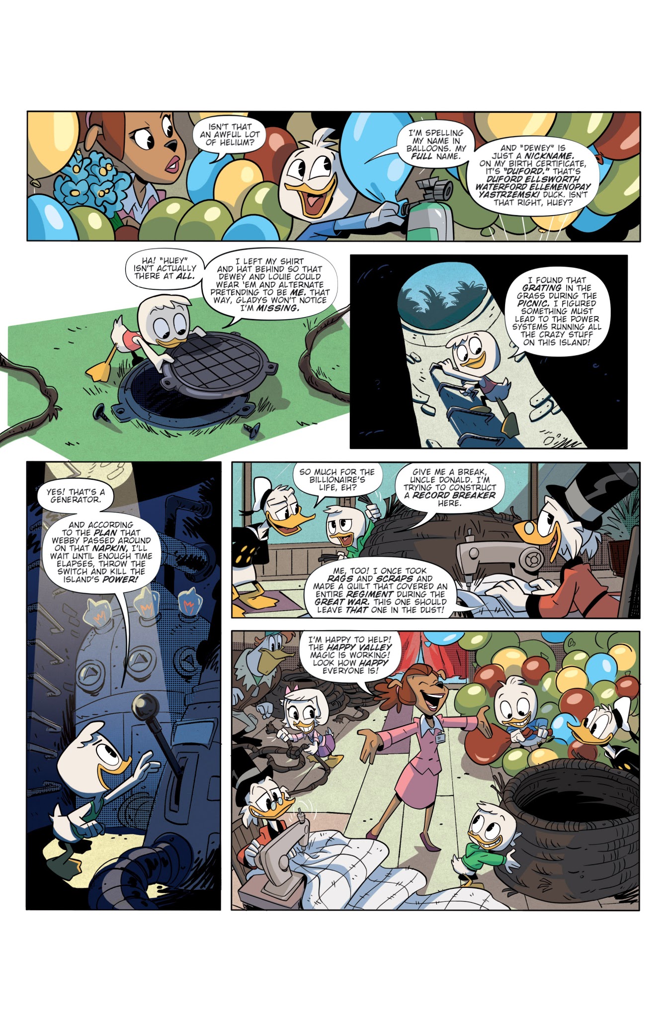 Read online Ducktales (2017) comic -  Issue #4 - 9