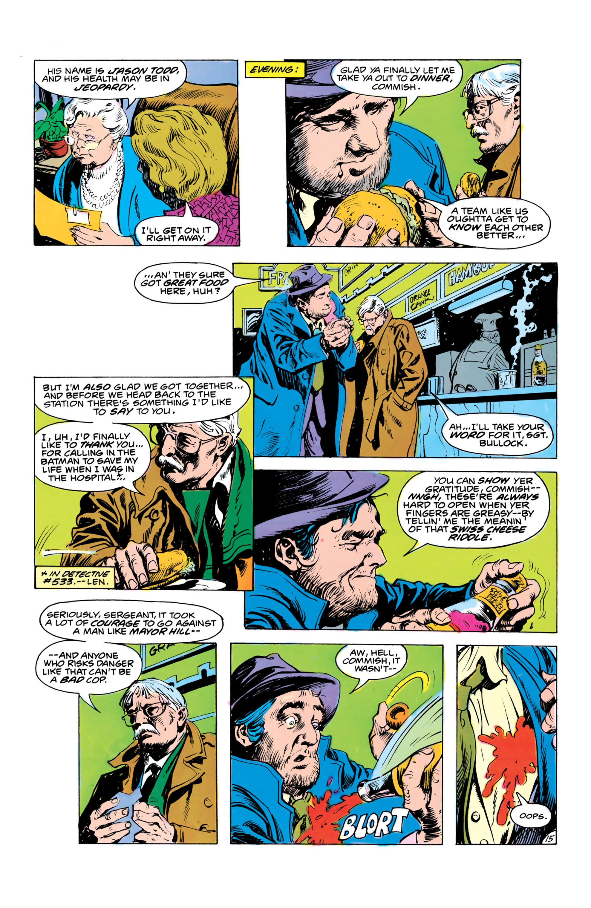 Read online Batman (1940) comic -  Issue #373 - 16