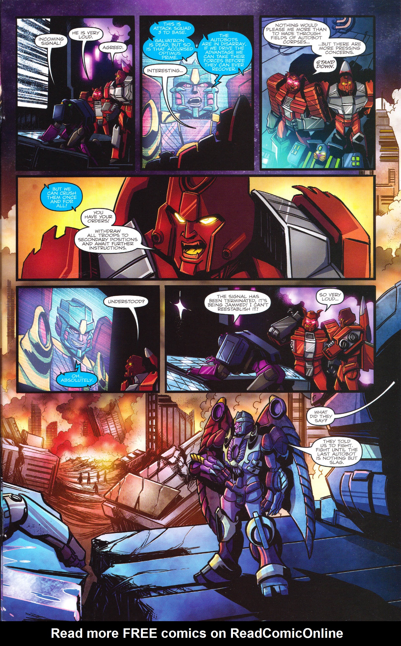 Read online Transformers: Dawn of the Predacus comic -  Issue # Full - 4