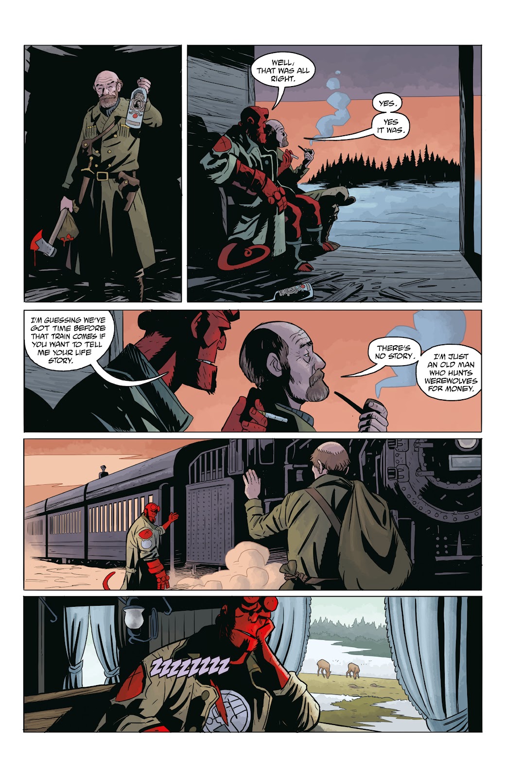 Hellboy and the B.P.R.D.: Long Night at Goloski Station issue Full - Page 23