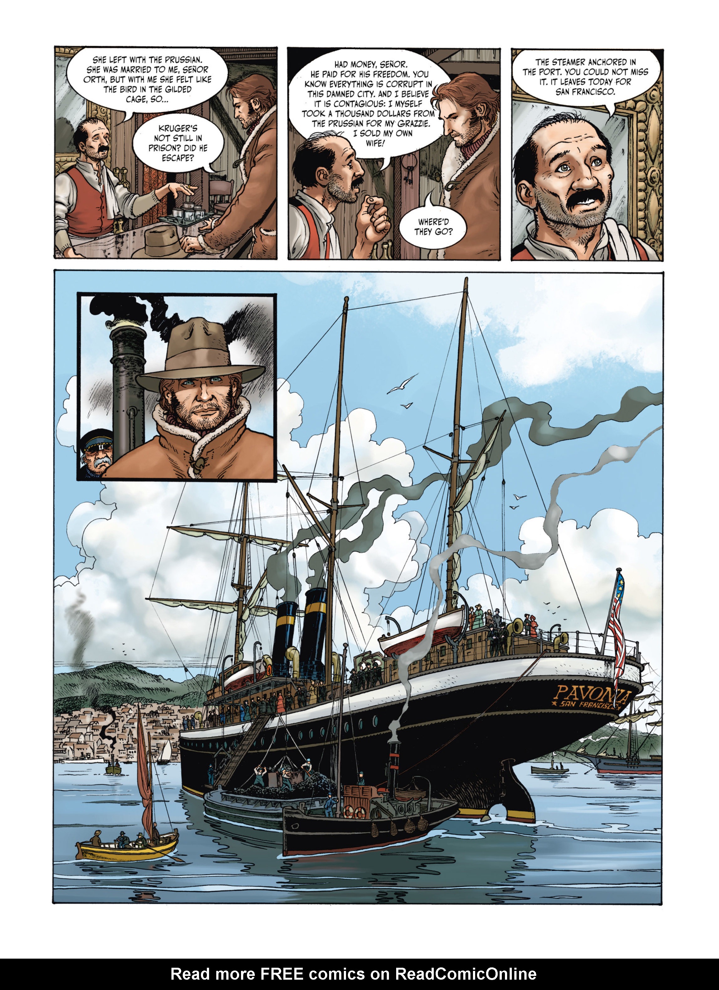 Read online Cape Horn comic -  Issue #4 - 19