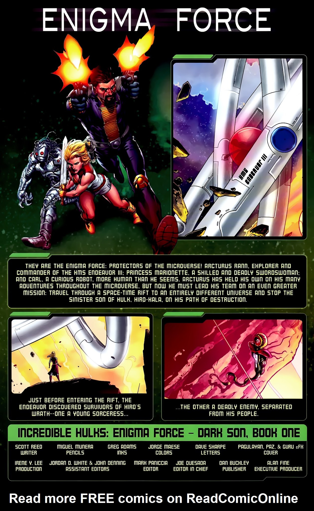 Read online Incredible Hulks: Enigma Force comic -  Issue #1 - 2