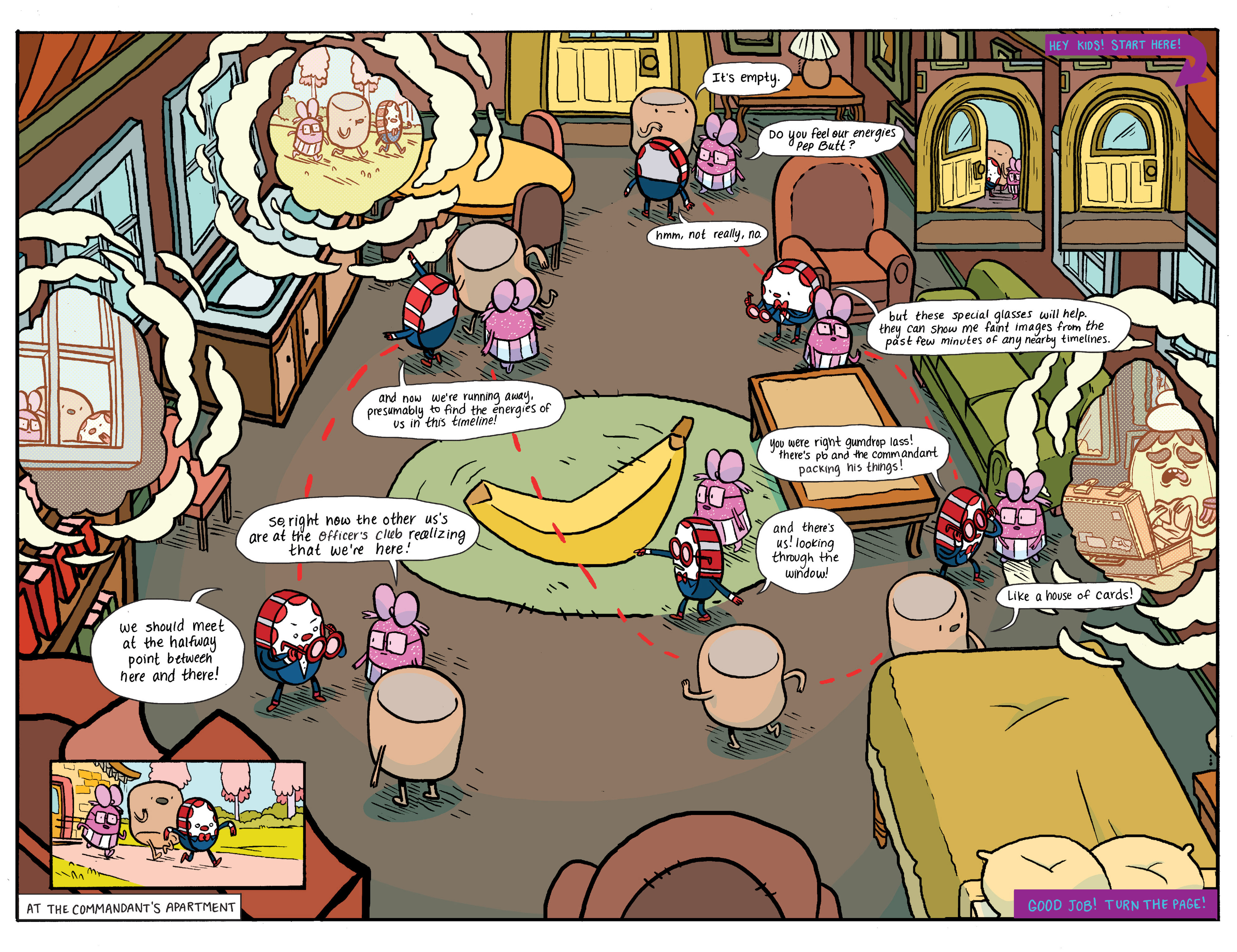 Read online Adventure Time: Banana Guard Academ comic -  Issue #5 - 15