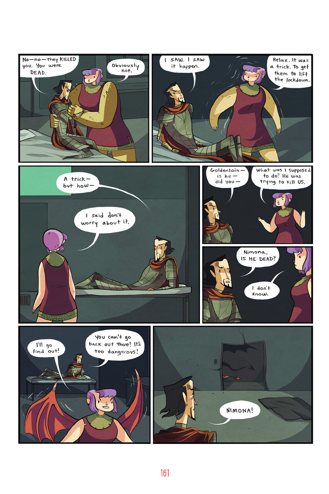 Read online Nimona comic -  Issue # TPB - 167