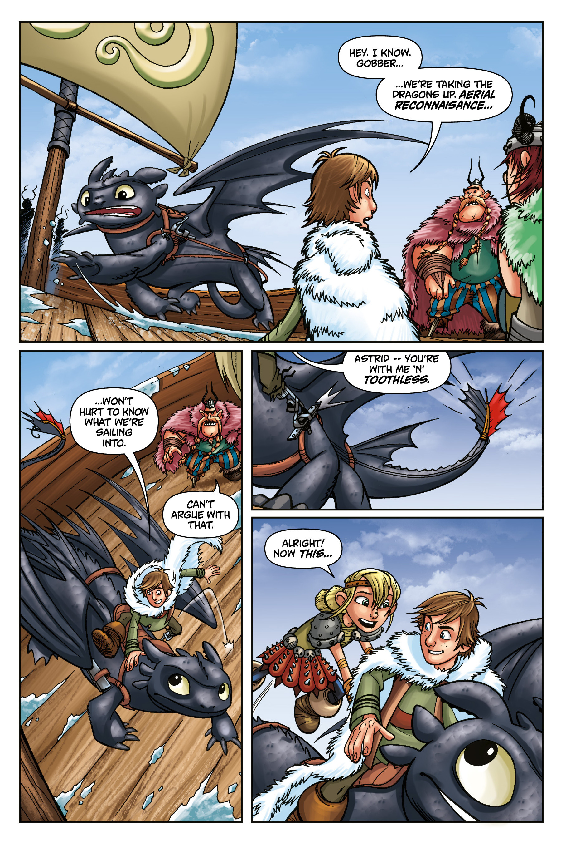 Read online DreamWorks Dragons: Riders of Berk comic -  Issue #3 - 23