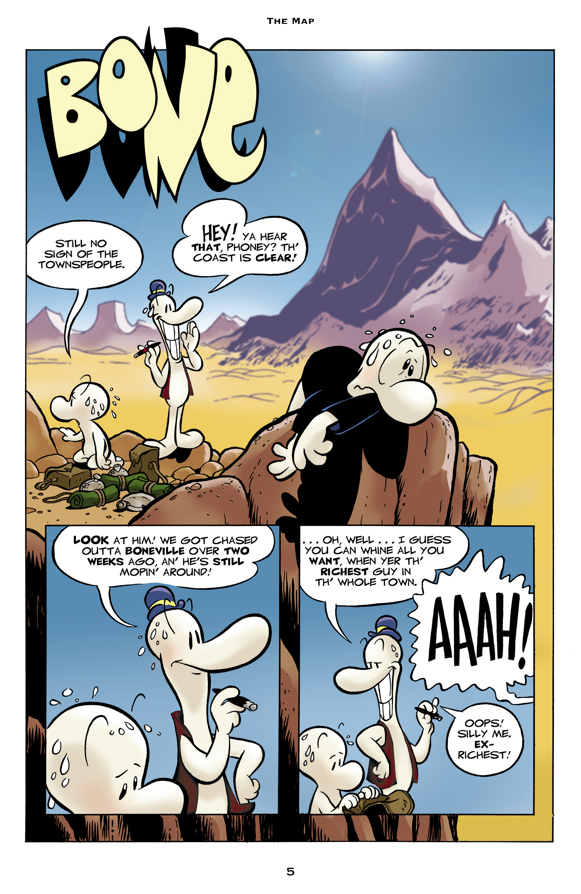 Read online Bone: Out From Boneville comic -  Issue # TPB - 5