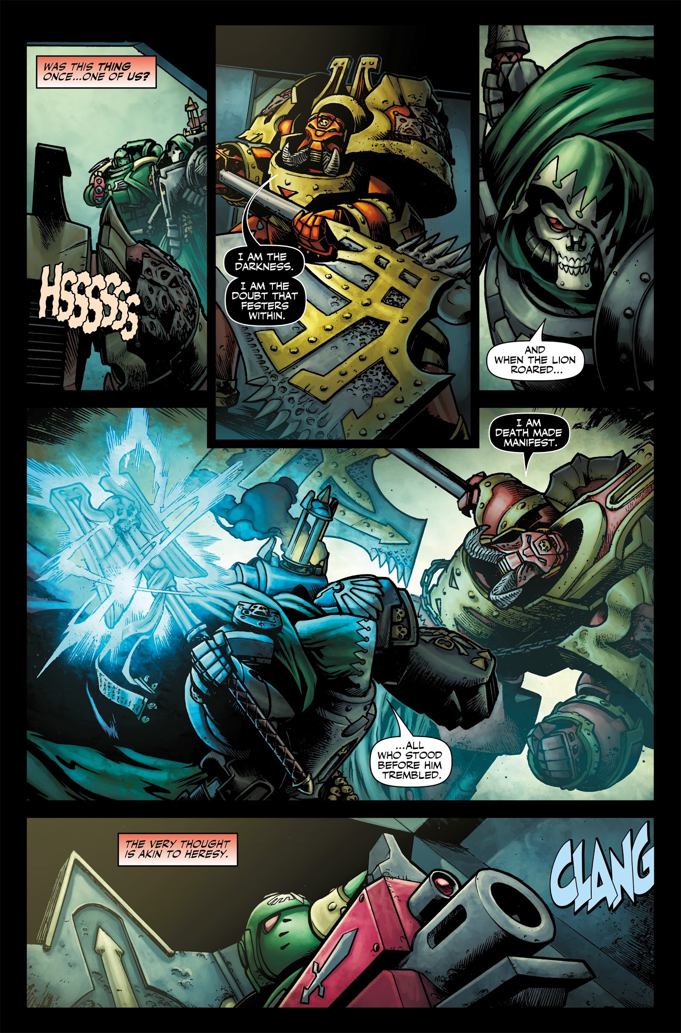 Read online Warhammer 40,000: Will of Iron comic -  Issue #8 - 9