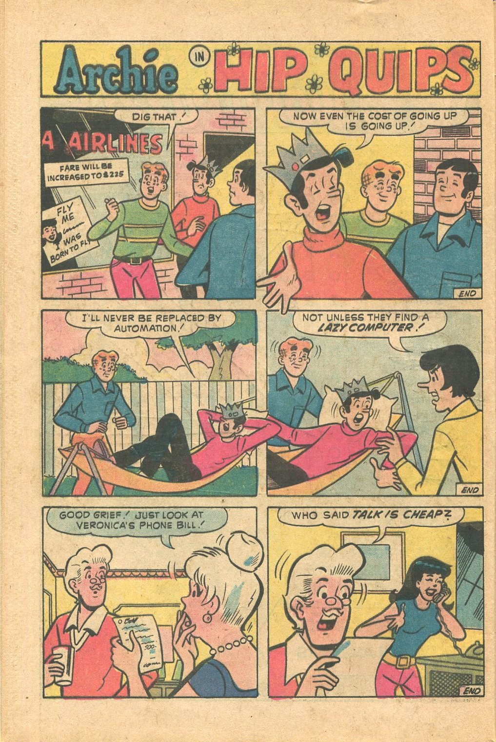 Read online Archie's Joke Book Magazine comic -  Issue #196 - 32