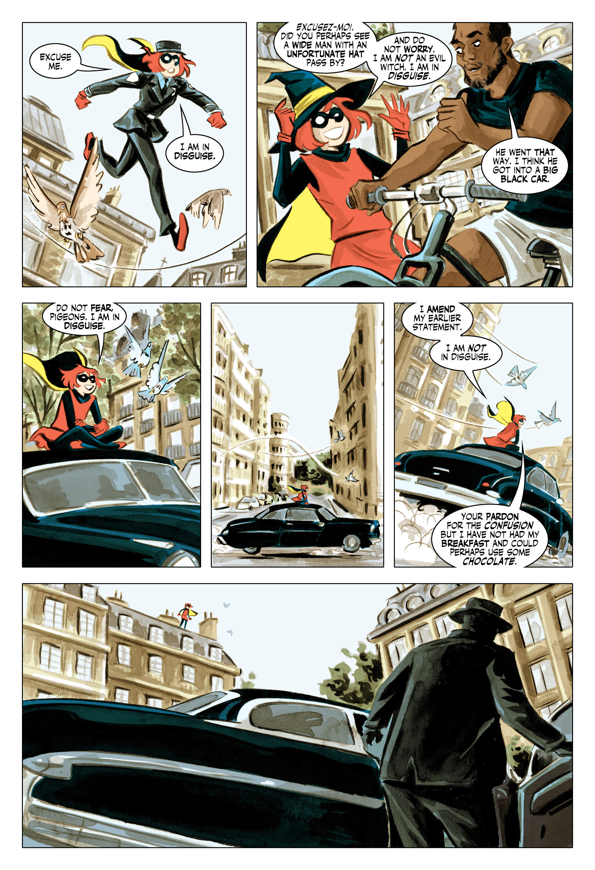 Read online Bandette (2012) comic -  Issue #12 - 16