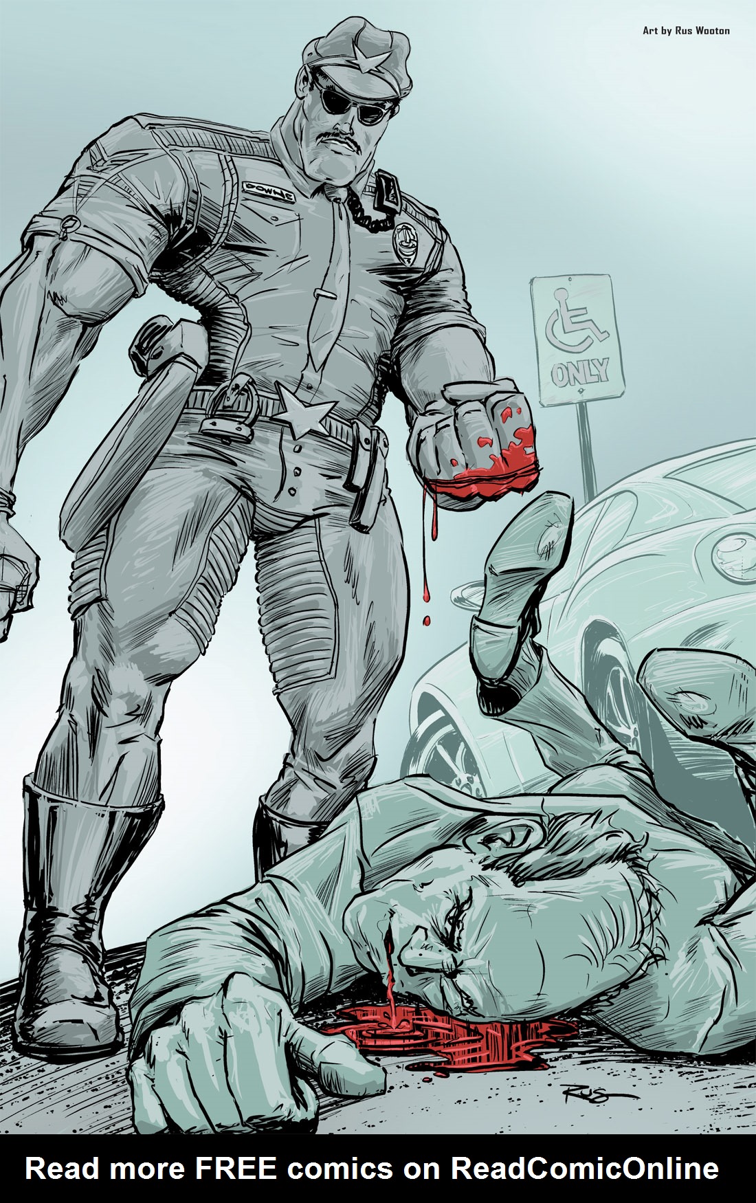 Read online Officer Downe: Bigger, Better, Bastard Edition comic -  Issue # TPB - 82