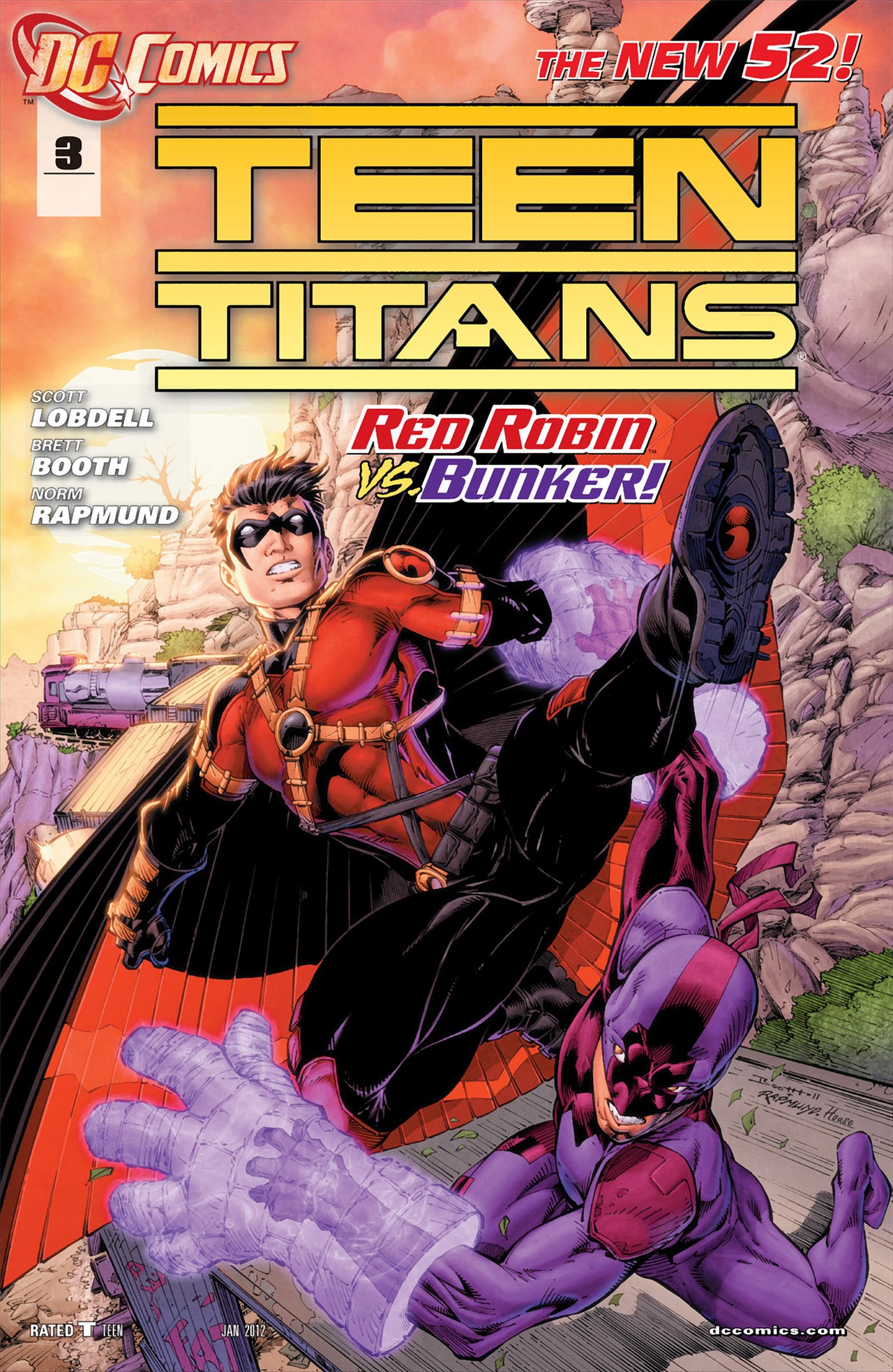 Read online Teen Titans (2011) comic -  Issue #3 - 1