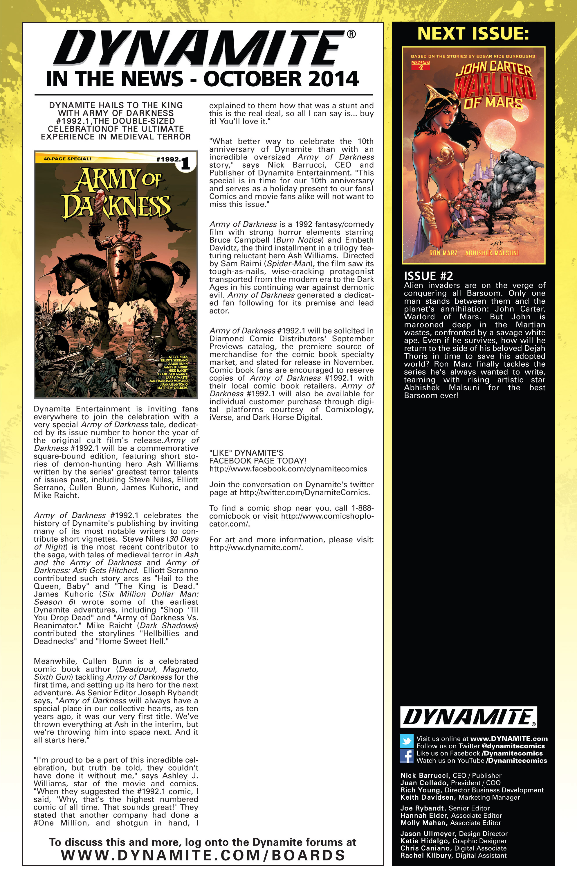 Read online John Carter, Warlord of Mars (2014) comic -  Issue #1 - 27