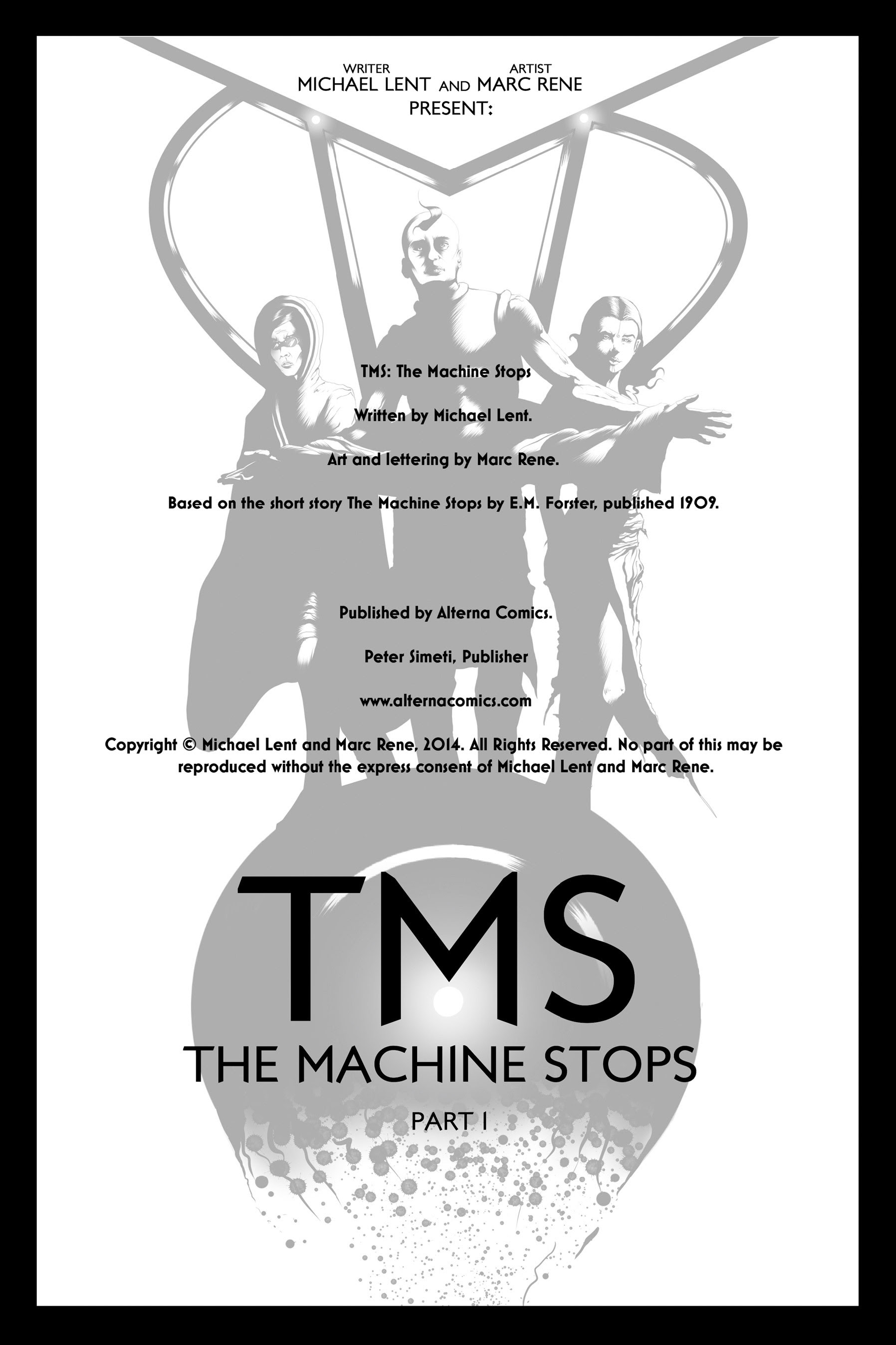 Read online The Machine Stops comic -  Issue # TPB - 5