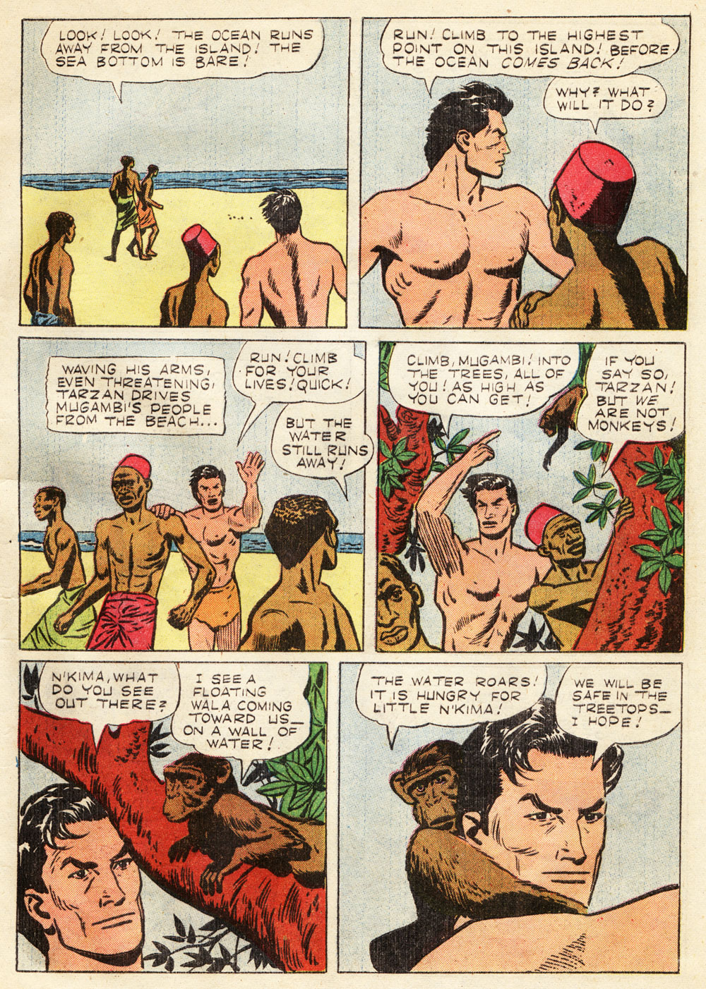 Read online Tarzan (1948) comic -  Issue #73 - 5