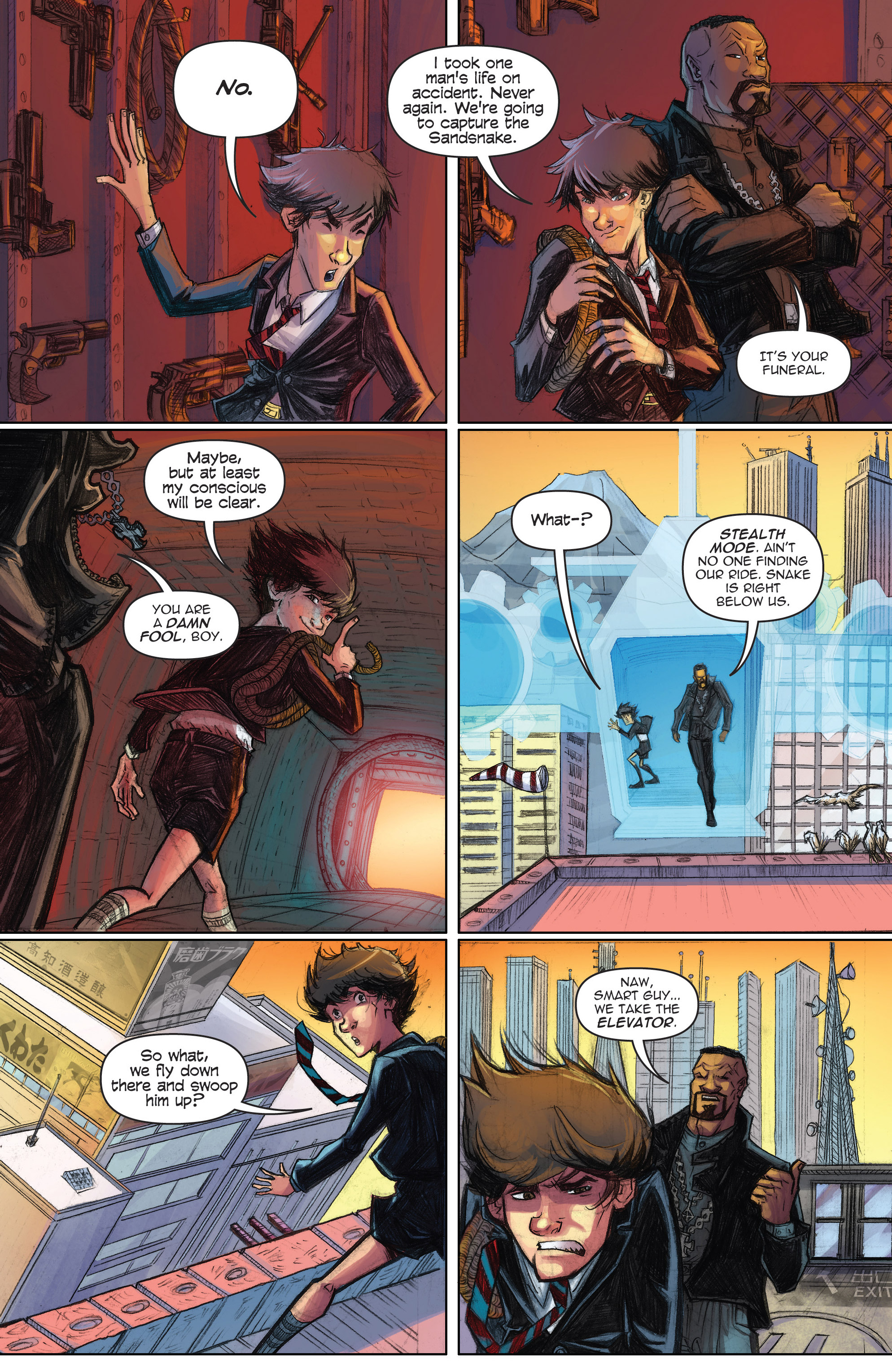 Read online Infinite Seven comic -  Issue #3 - 16