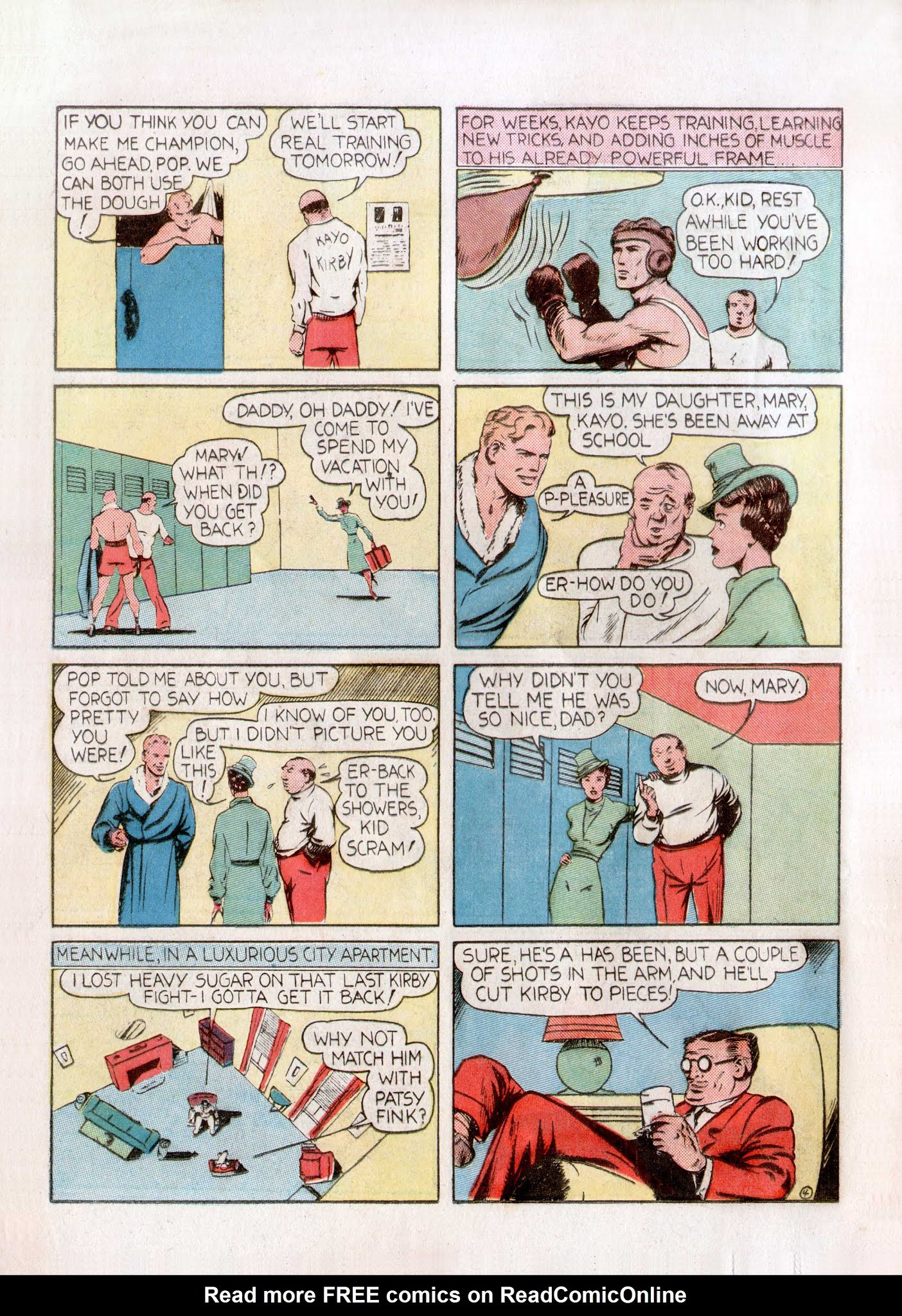 Read online Fight Comics comic -  Issue #1 - 28