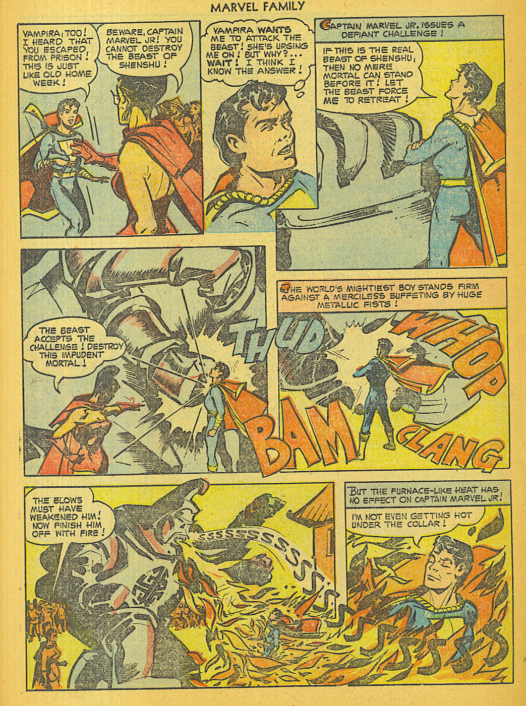 Read online The Marvel Family comic -  Issue #85 - 30