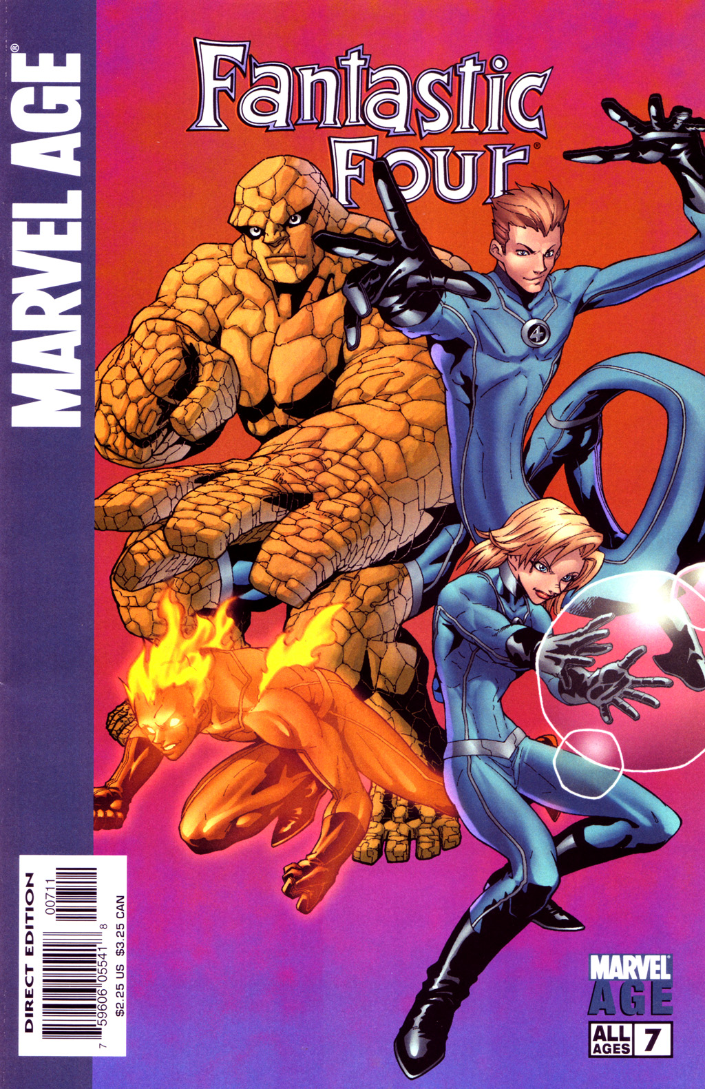Read online Marvel Age Fantastic Four comic -  Issue #7 - 1