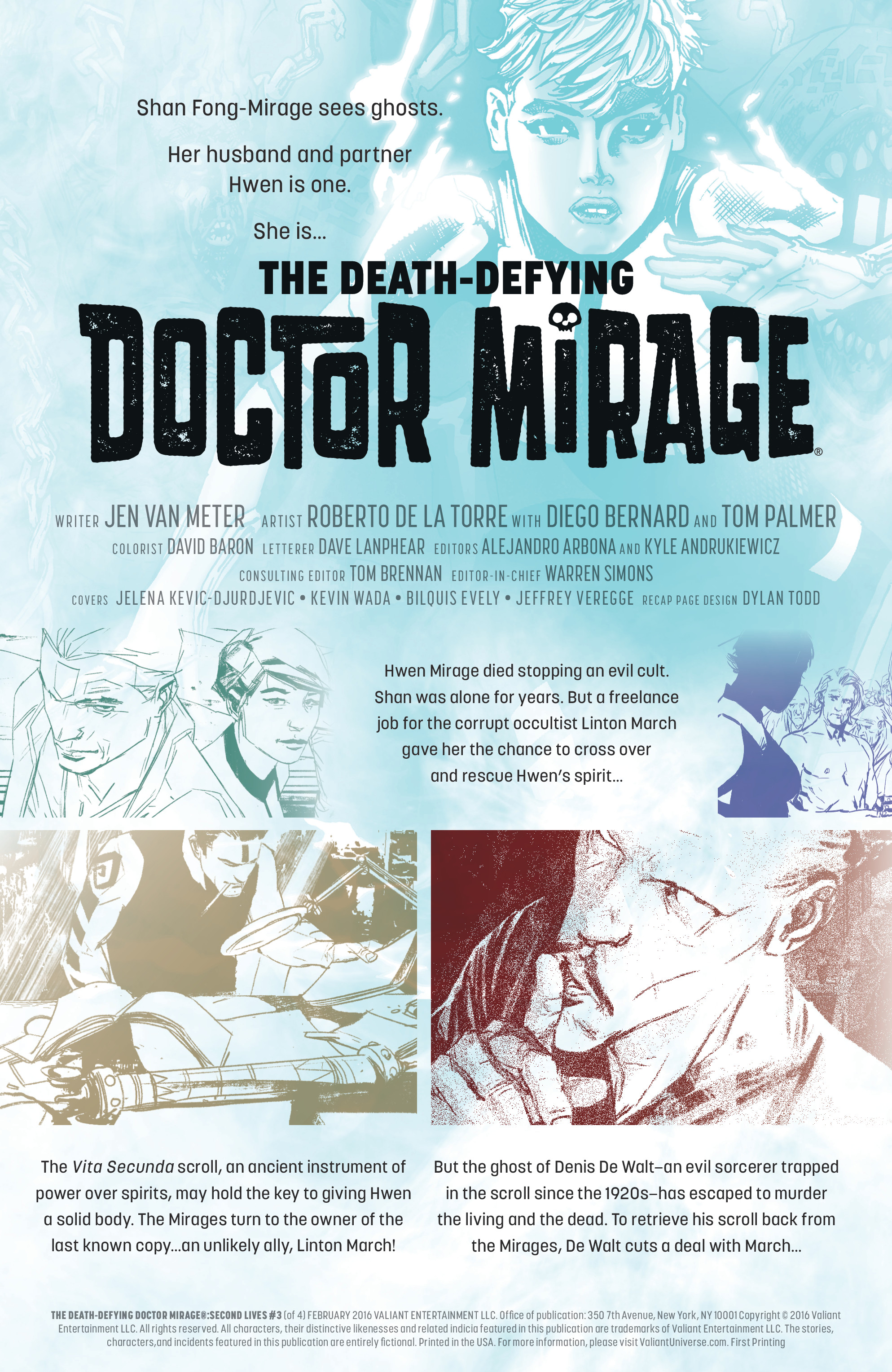 Read online The Death-Defying Doctor Mirage: Second Lives comic -  Issue #3 - 2