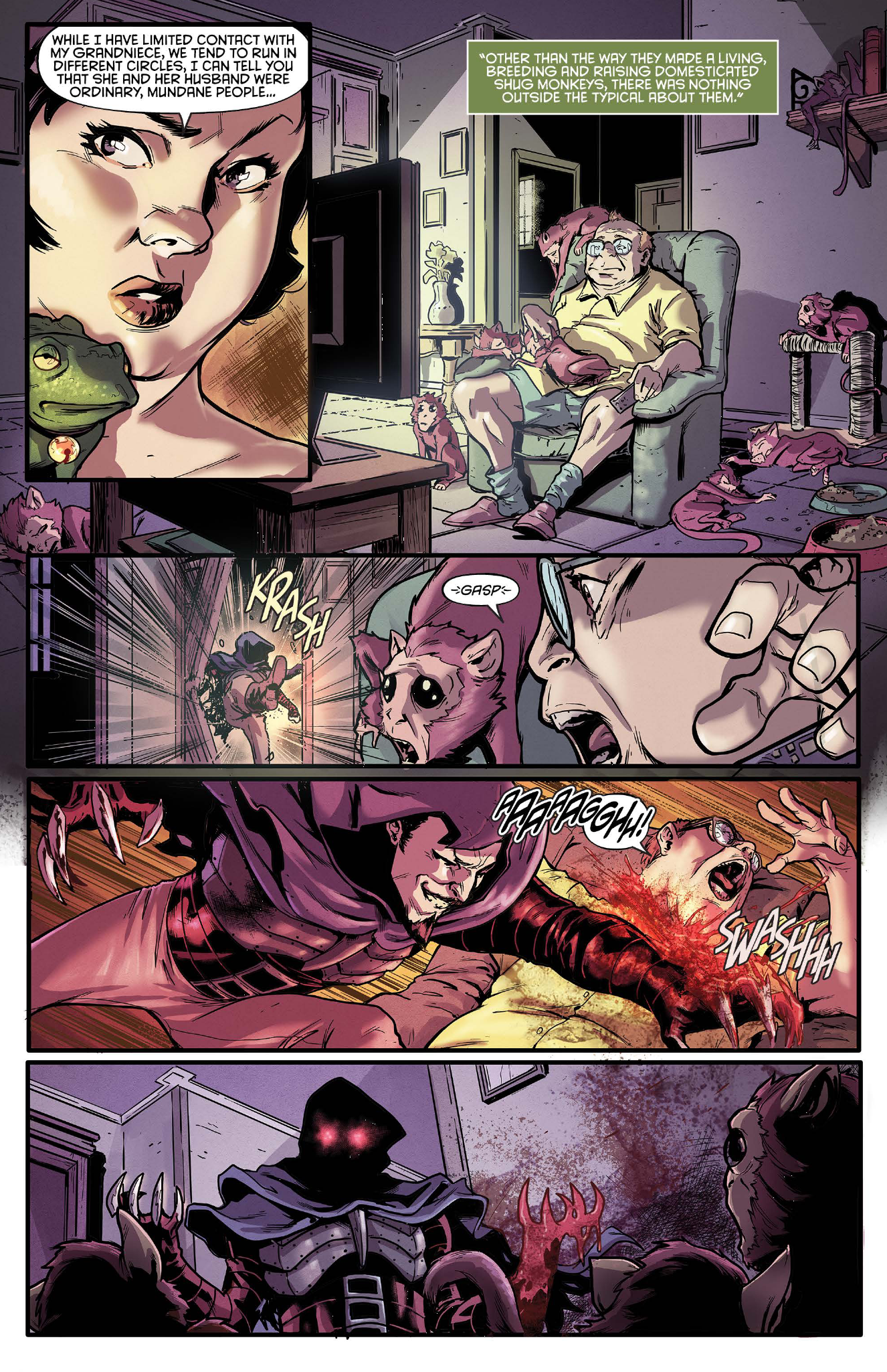 Read online Le Fay comic -  Issue #1 - 12