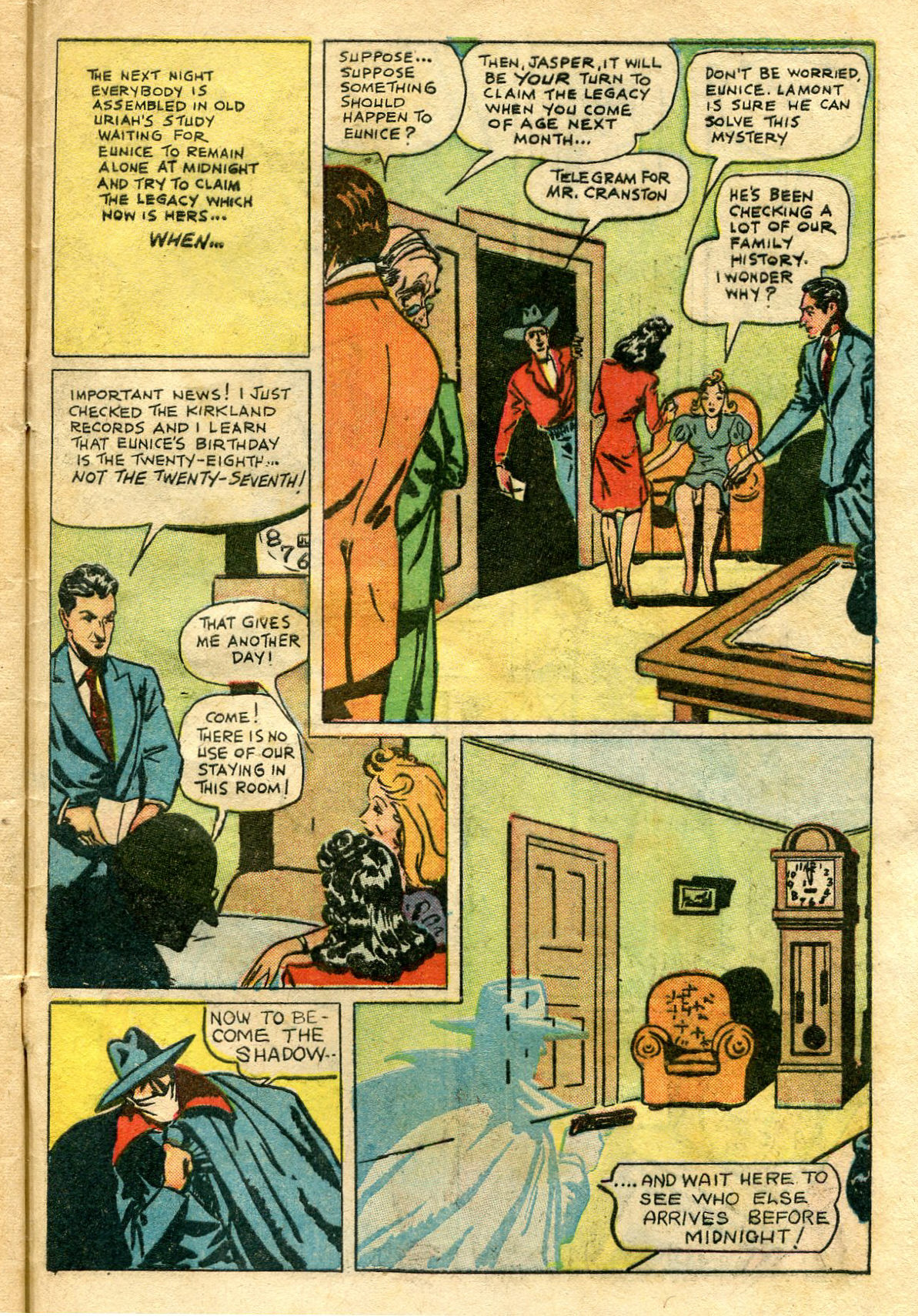 Read online Shadow Comics comic -  Issue #65 - 47
