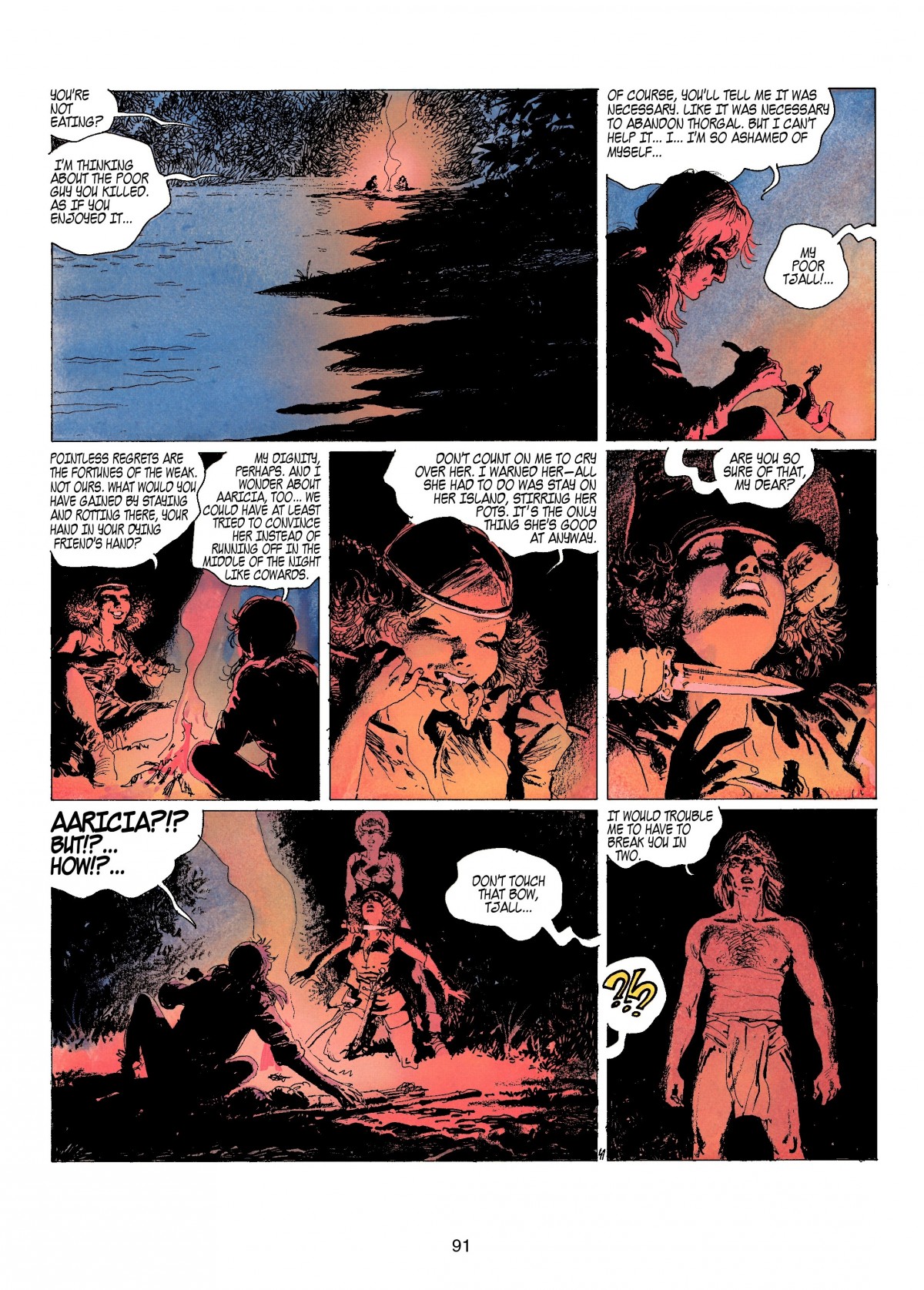 Read online Thorgal comic -  Issue #5 - 93