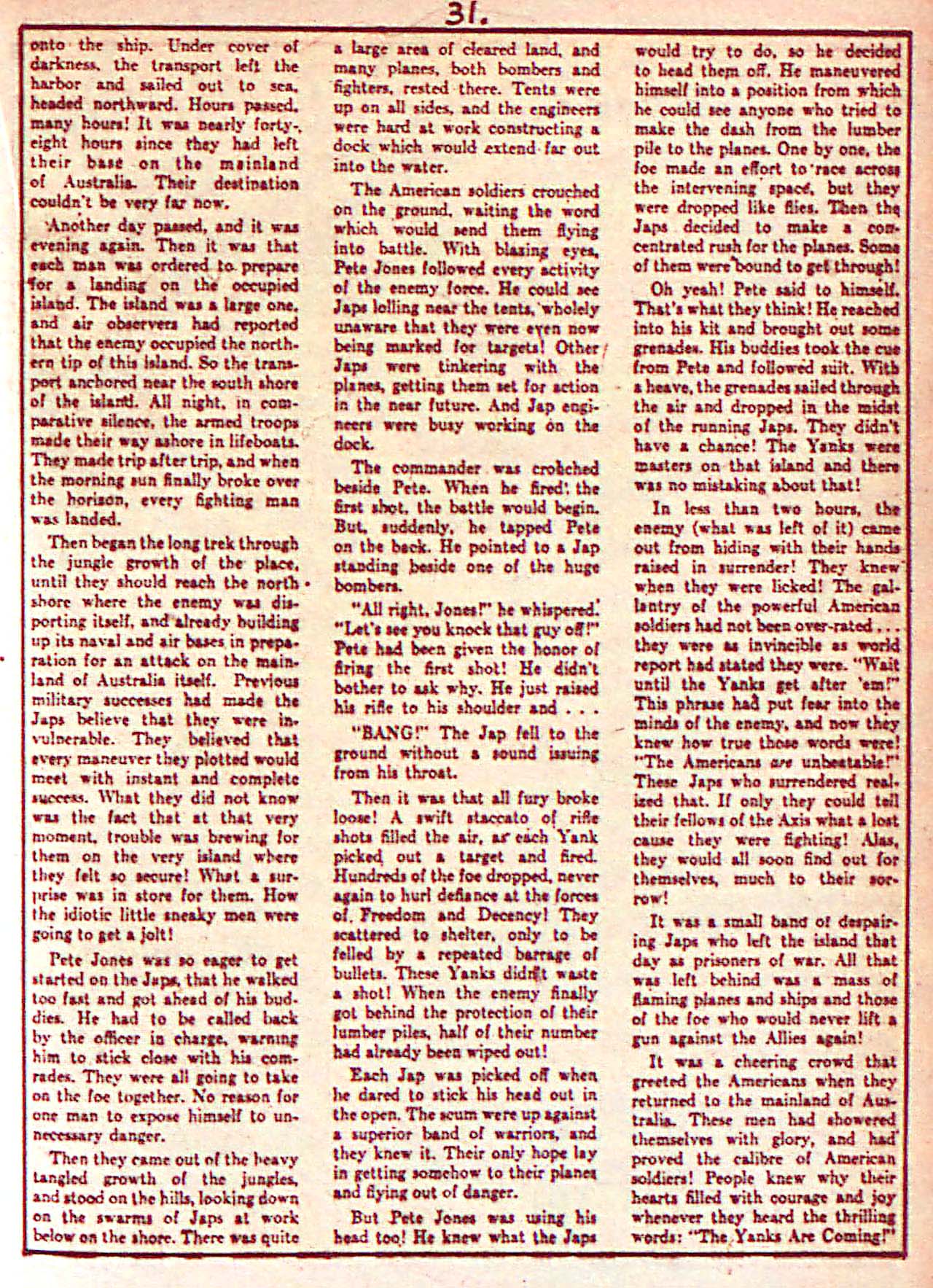 Read online Captain America Comics comic -  Issue #18 - 33