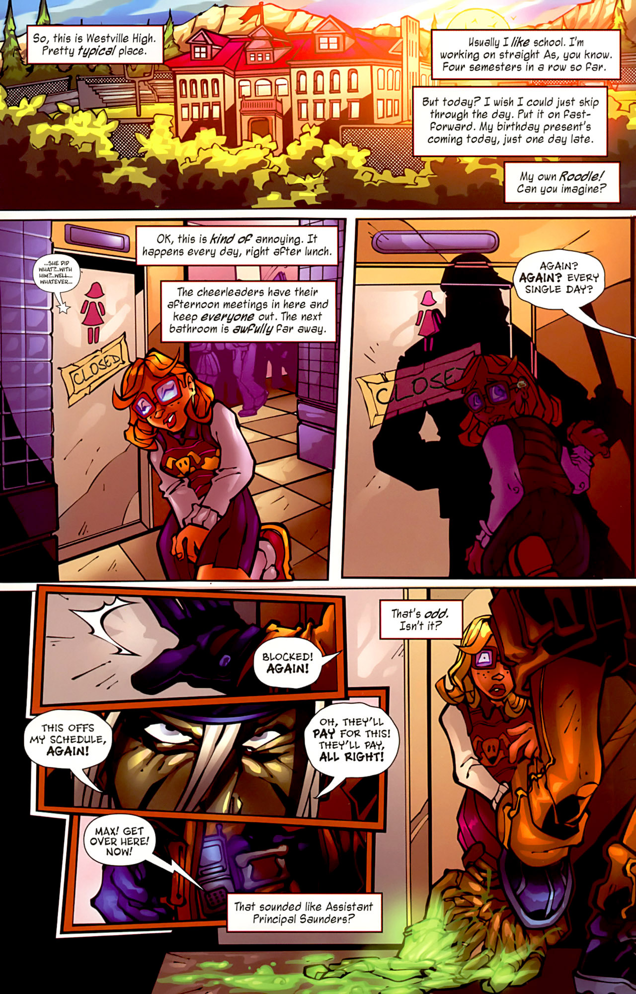 Read online Gearz comic -  Issue #1 - 11
