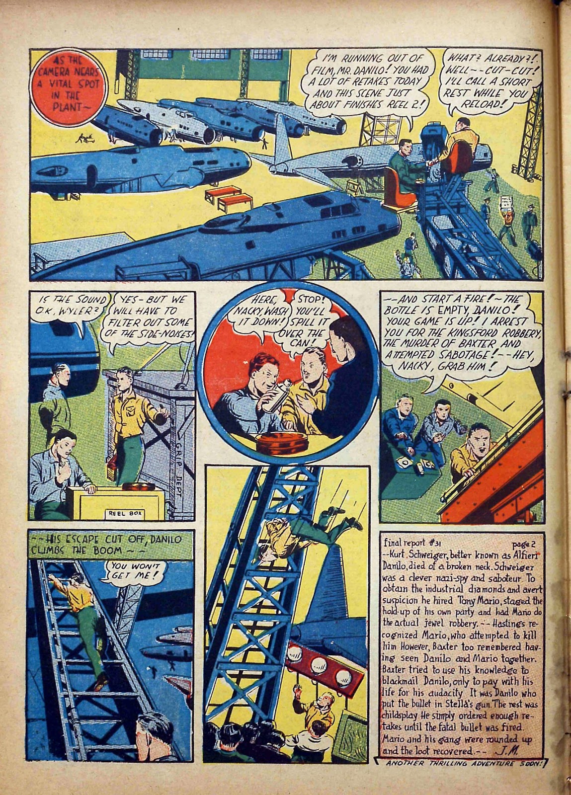Captain Aero Comics issue 12 - Page 19