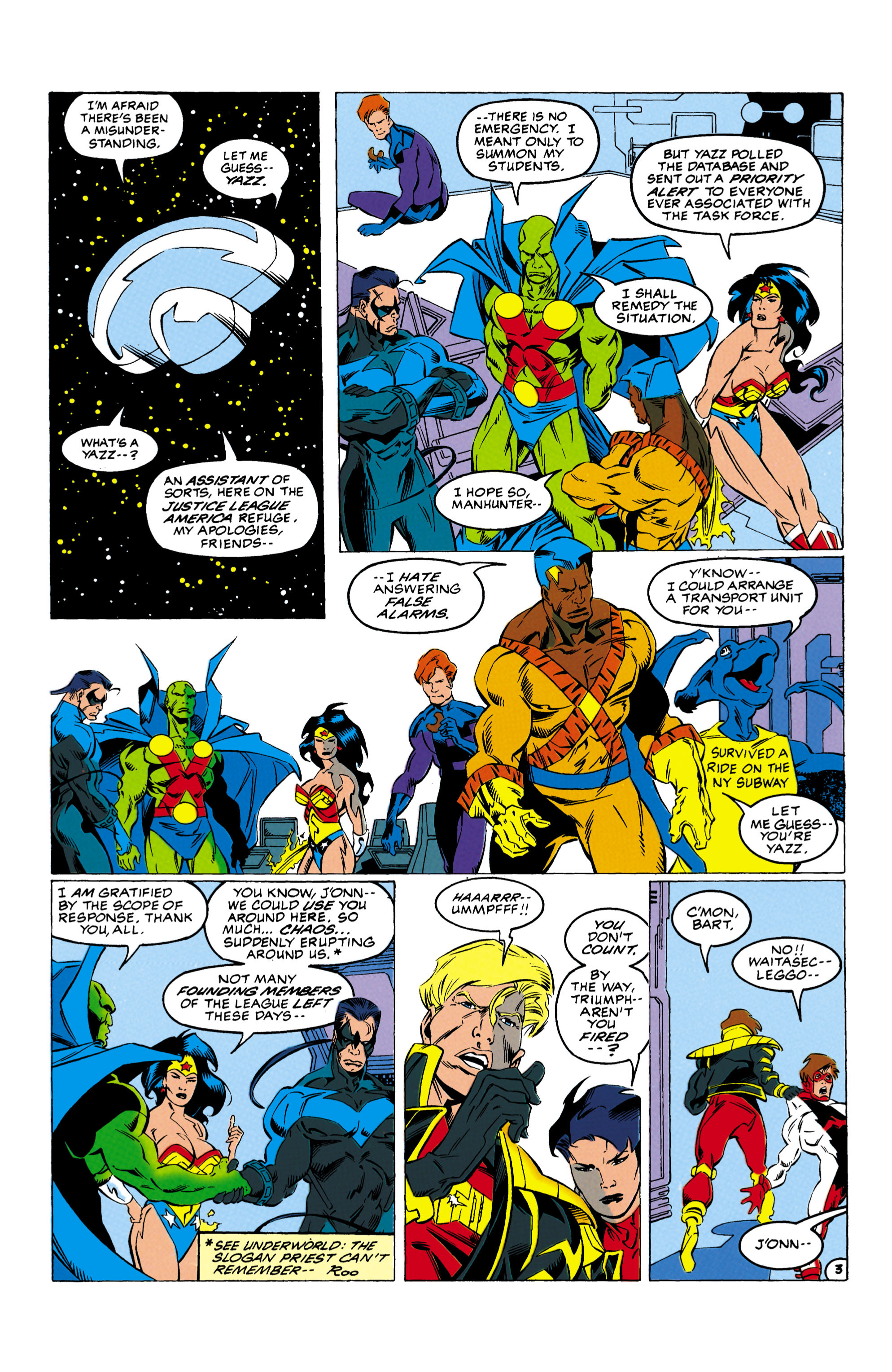 Read online Justice League Task Force comic -  Issue #30 - 4