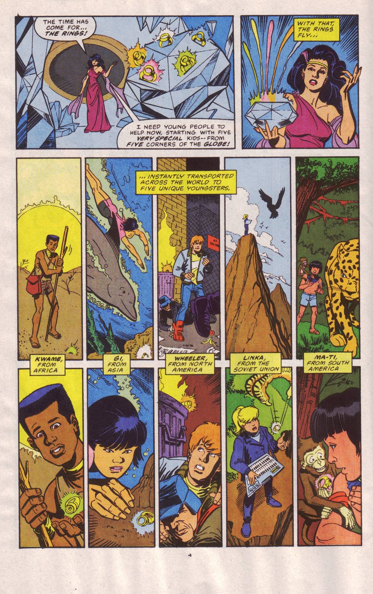 Read online Captain Planet and the Planeteers comic -  Issue #1 - 5