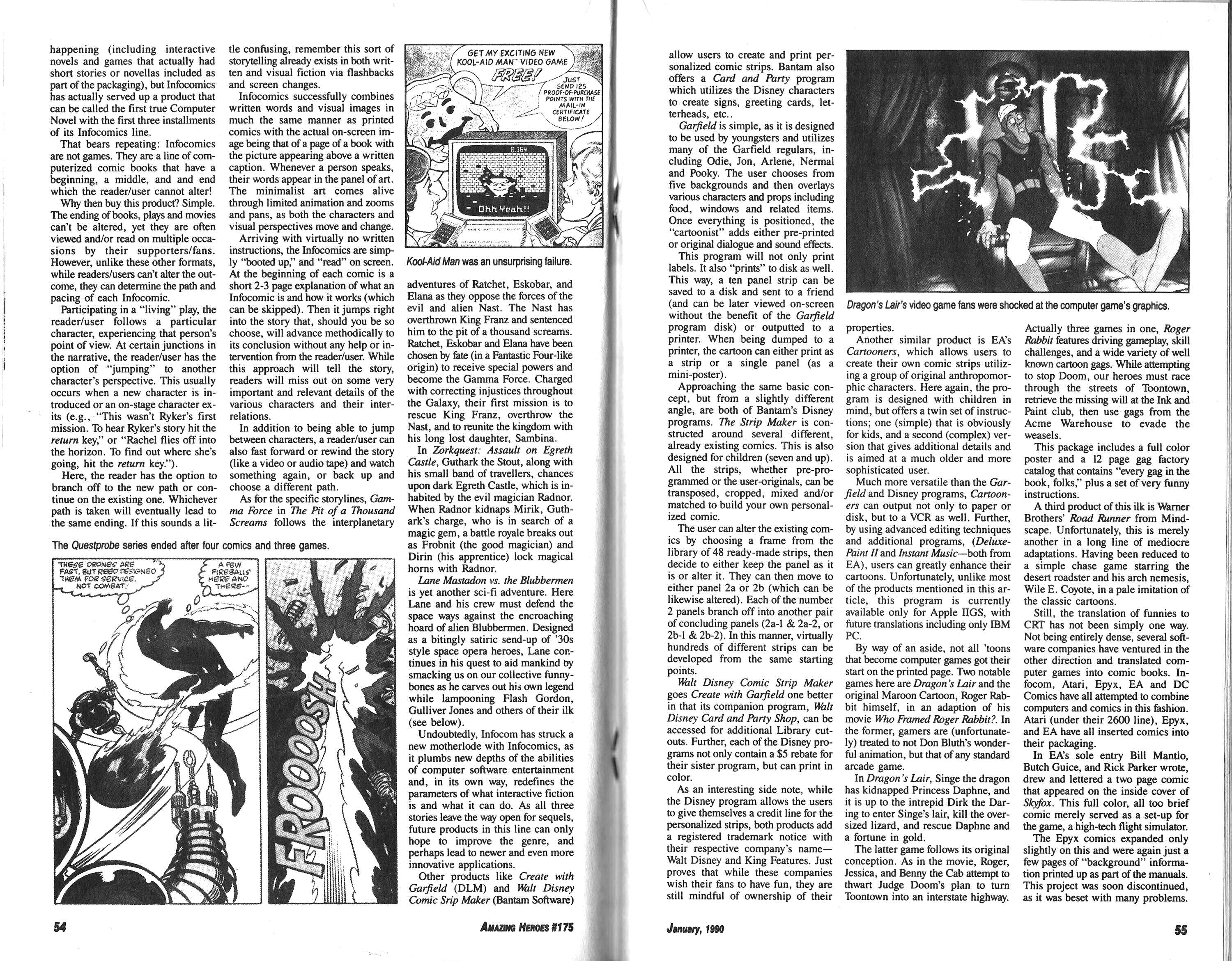 Read online Amazing Heroes comic -  Issue #175 - 28