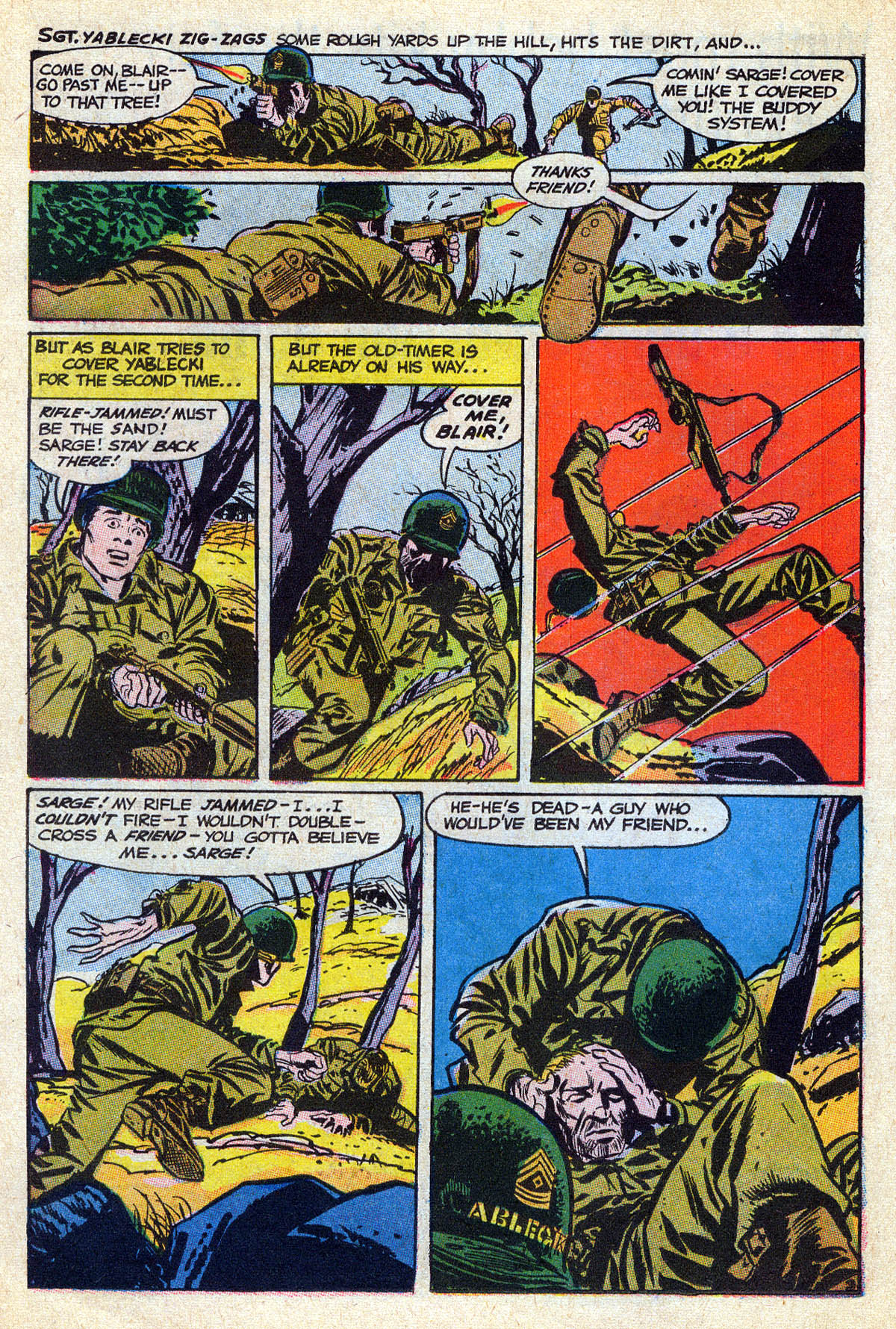 Read online Our Army at War (1952) comic -  Issue #195 - 25