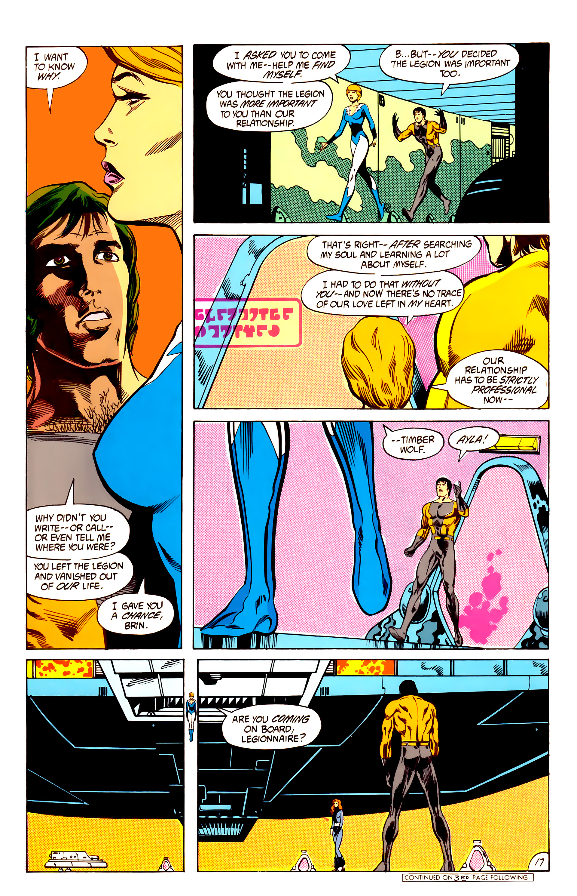Read online Legion of Super-Heroes (1984) comic -  Issue #7 - 19