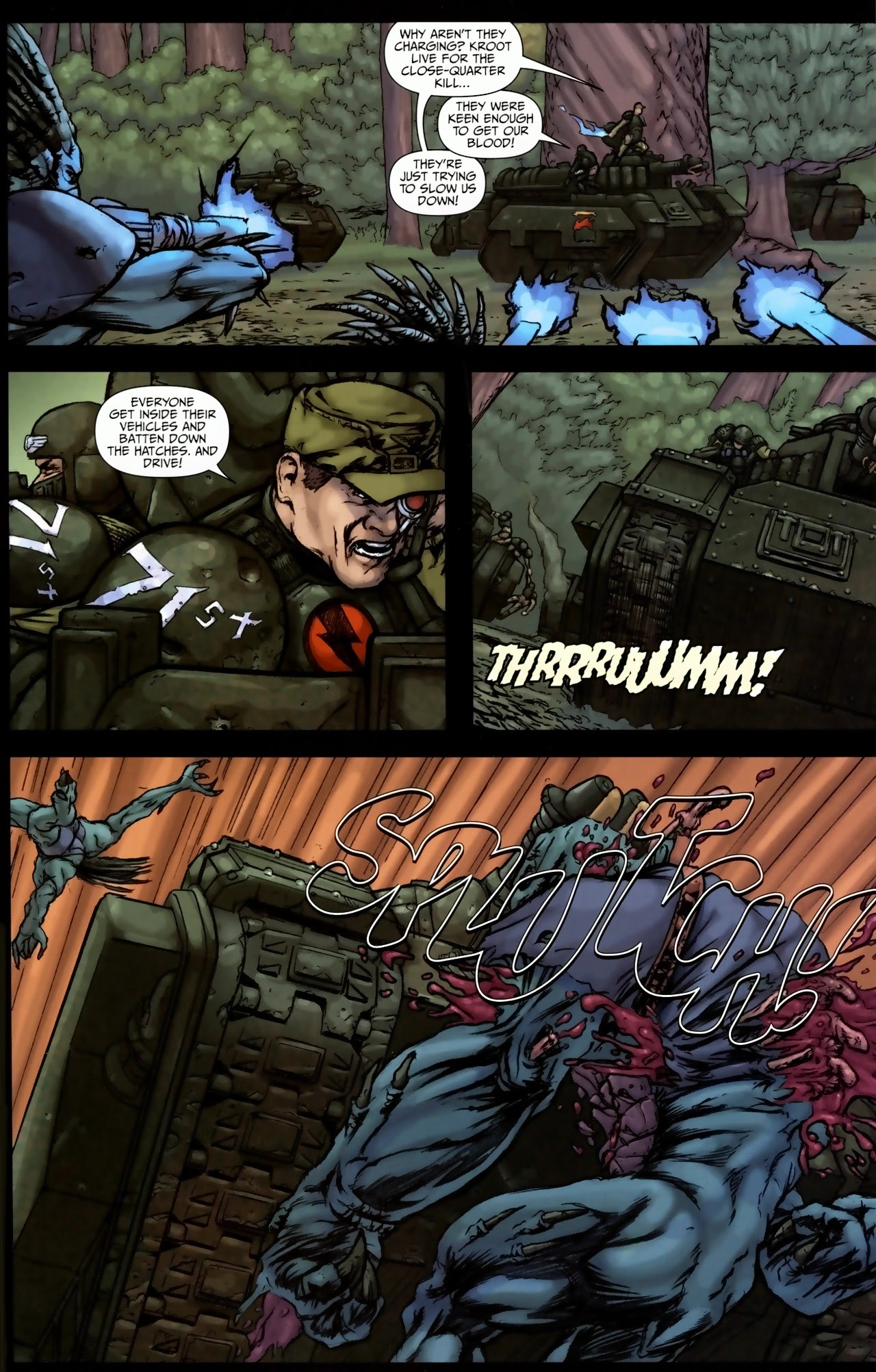 Read online Warhammer 40,000: Fire & Honour comic -  Issue #3 - 9