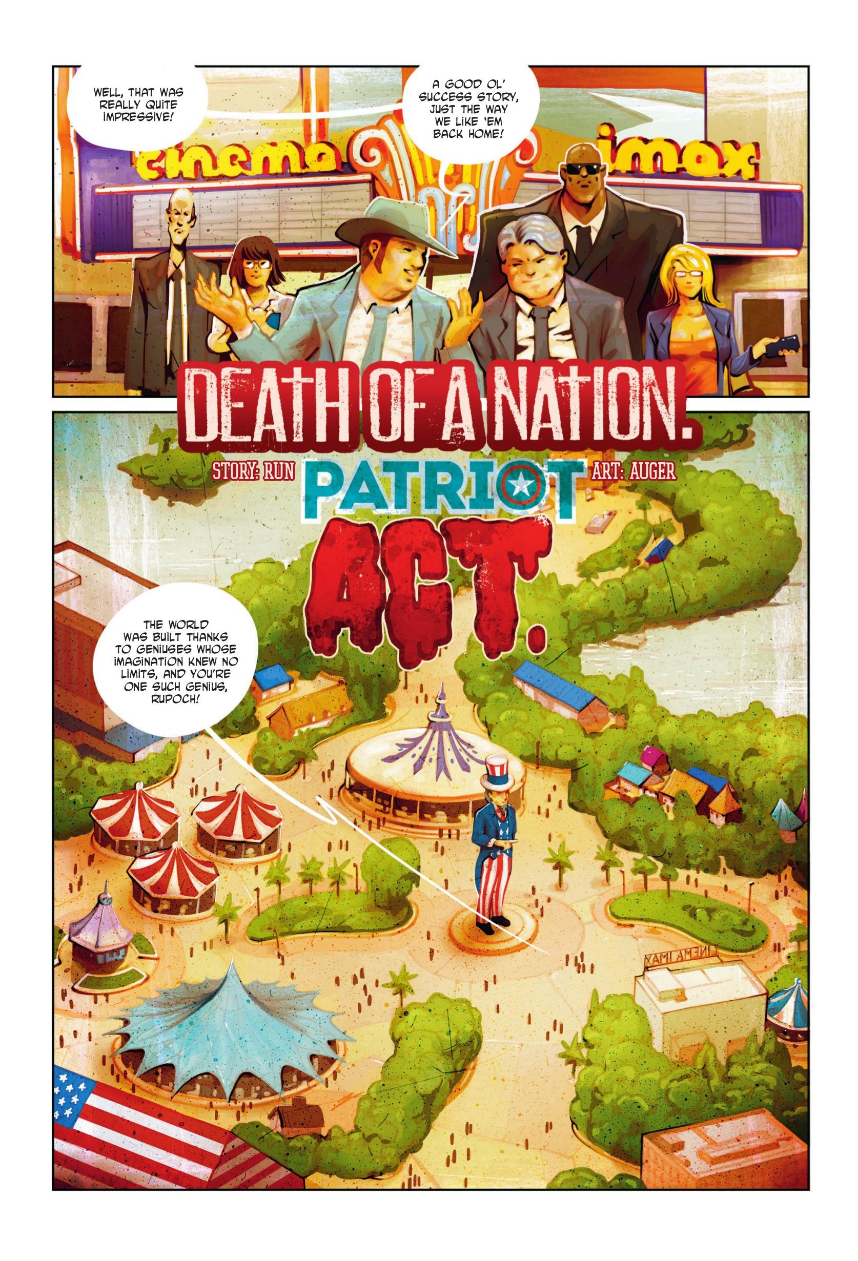 Read online Doggybags: Death of A Nation comic -  Issue # TPB - 37