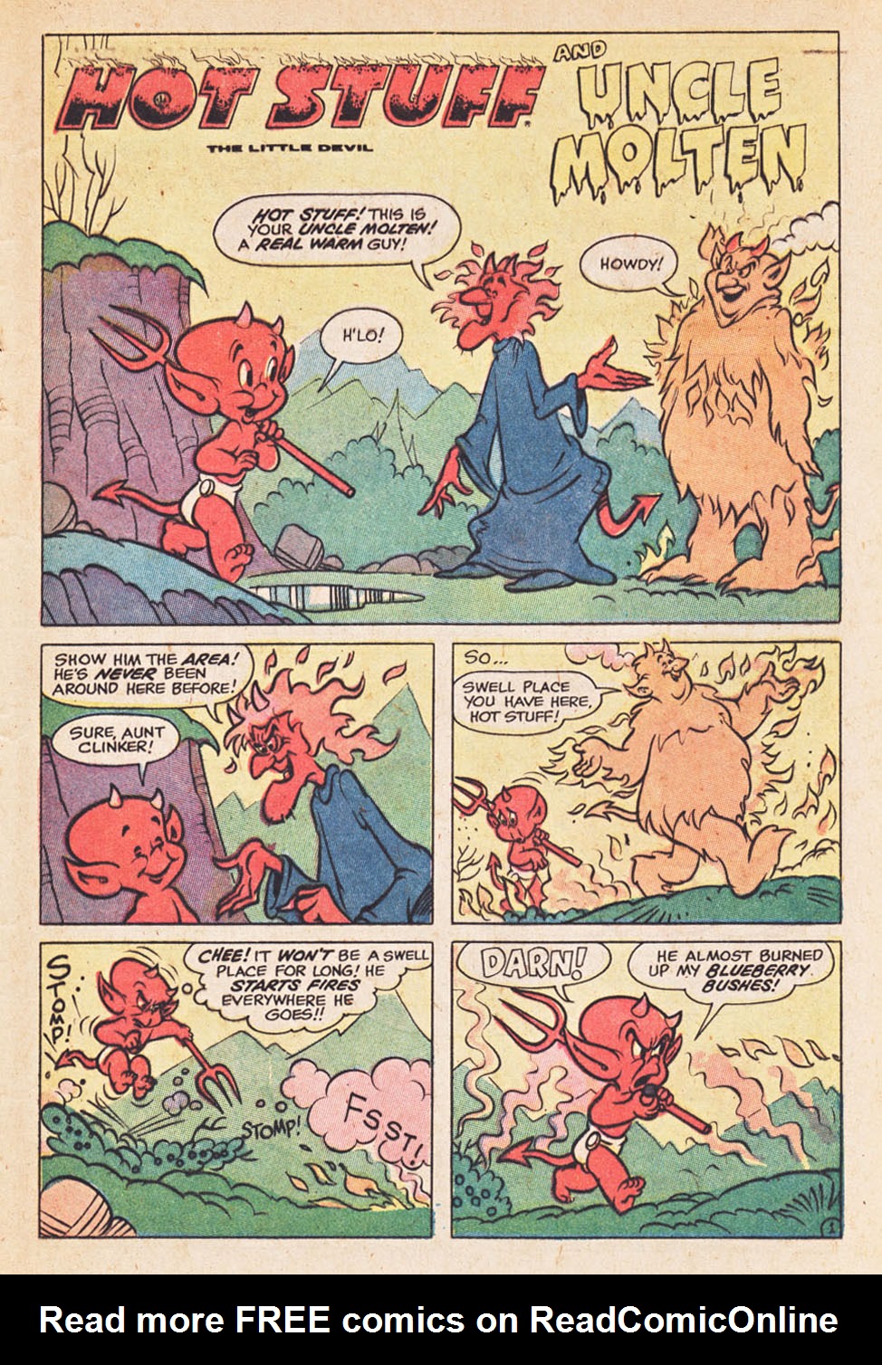Read online Hot Stuff, the Little Devil comic -  Issue #121 - 21