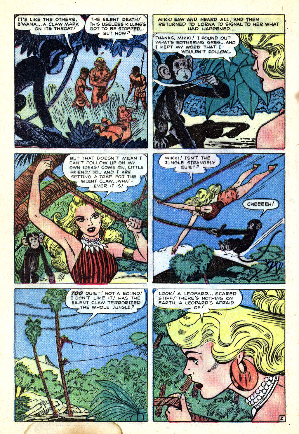 Read online Lorna, The Jungle Girl comic -  Issue #20 - 4