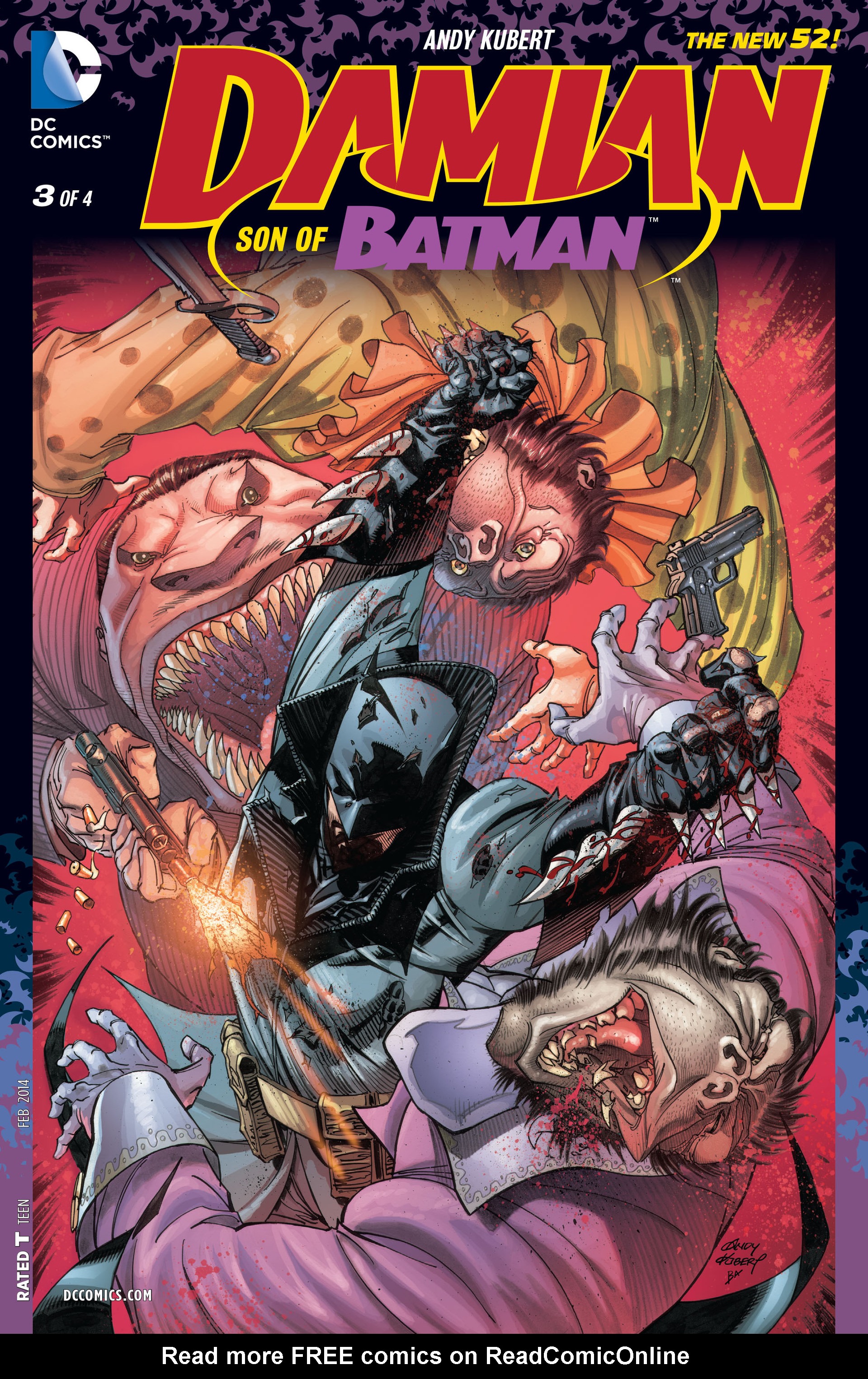 Read online Damian: Son of Batman comic -  Issue #3 - 1