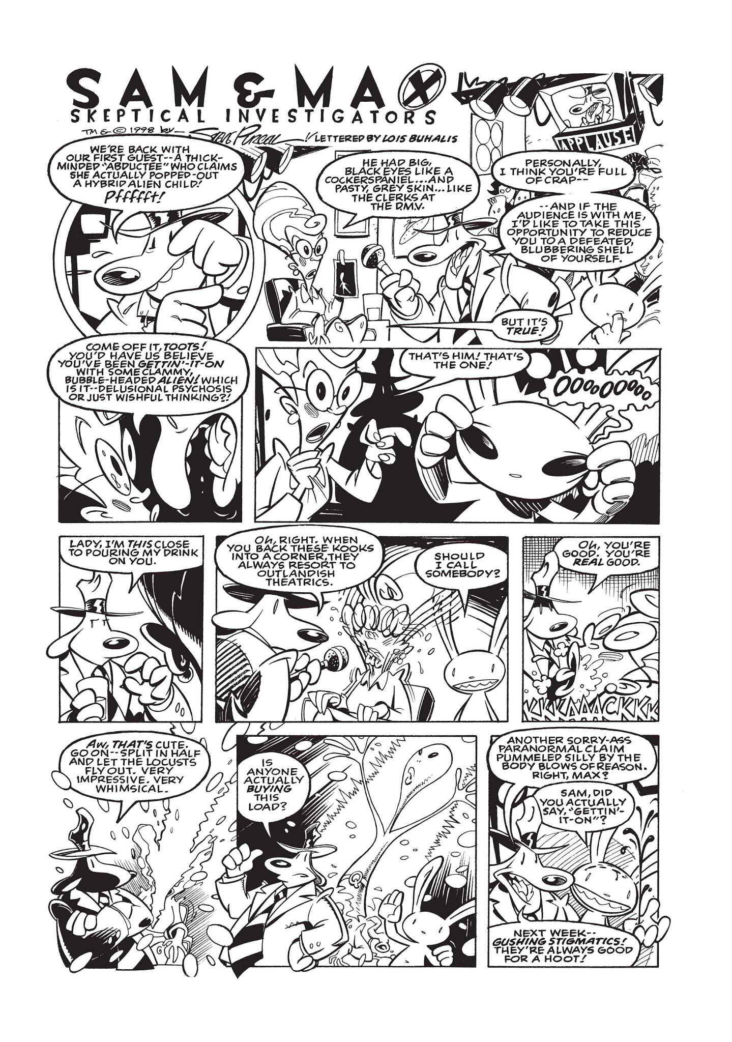 Read online Sam & Max Surfin' The Highway comic -  Issue # TPB - 148