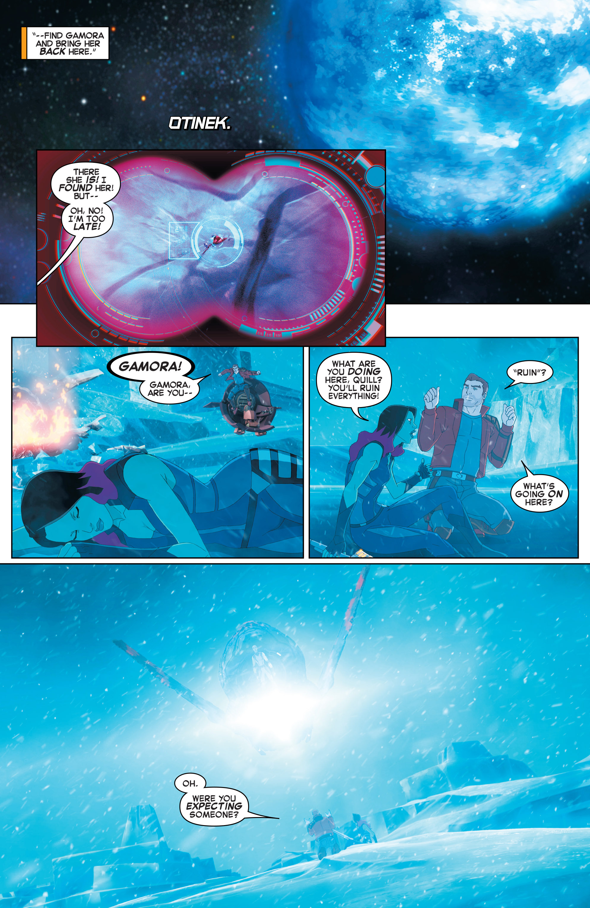 Read online Marvel Universe Guardians of the Galaxy [II] comic -  Issue #7 - 7