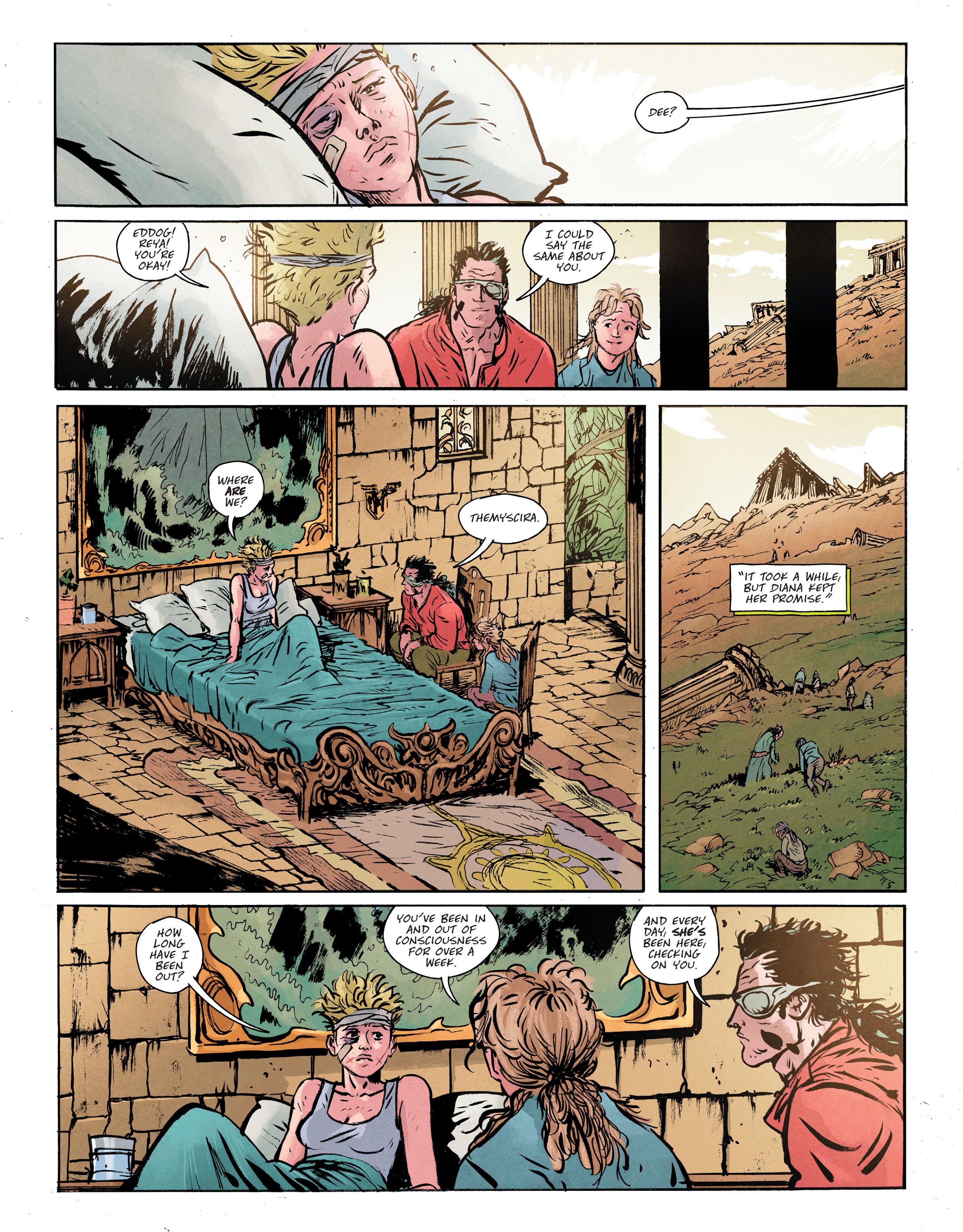 Read online Wonder Woman: Dead Earth comic -  Issue #4 - 40