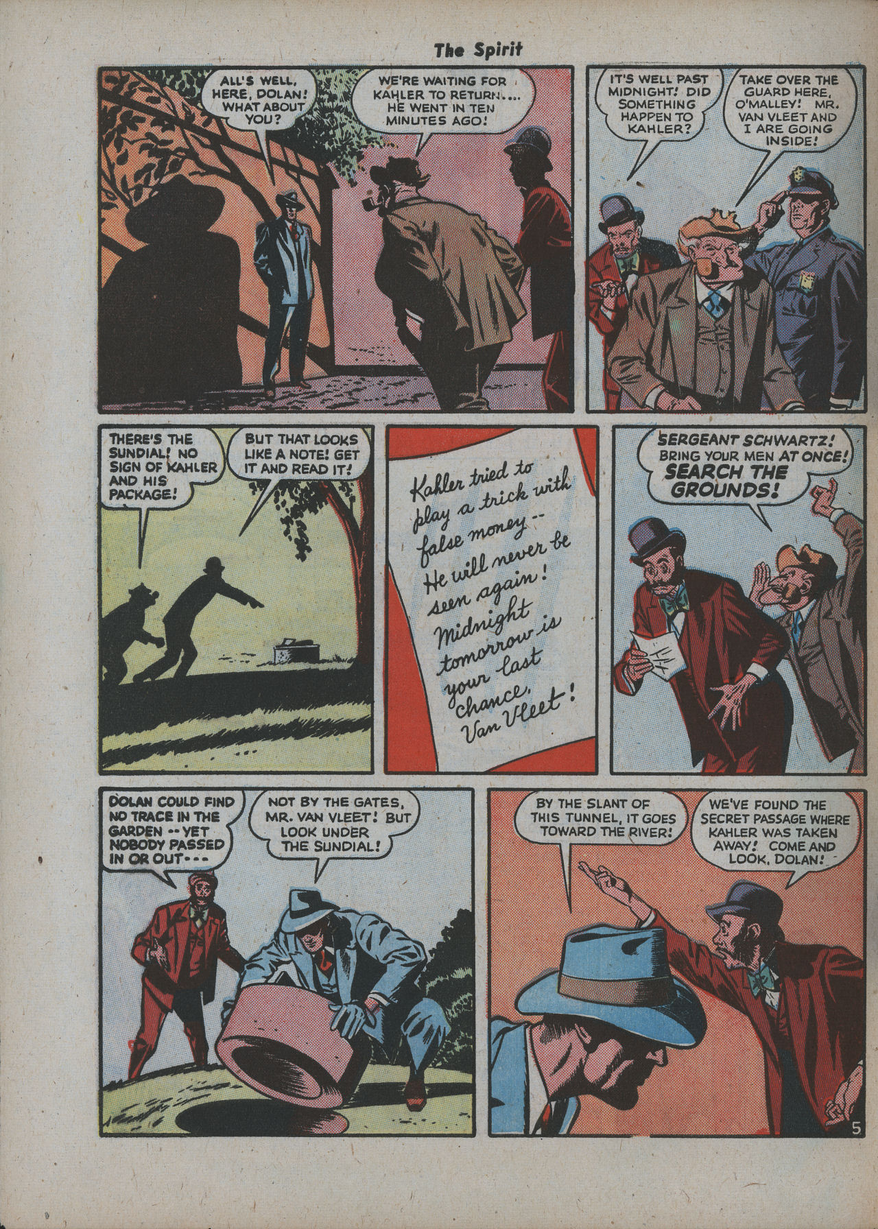 Read online The Spirit (1944) comic -  Issue #15 - 32