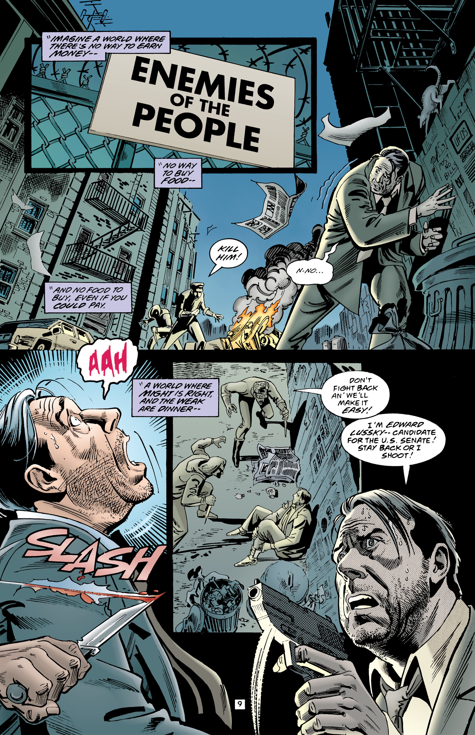 Read online Anarky (1997) comic -  Issue #4 - 10