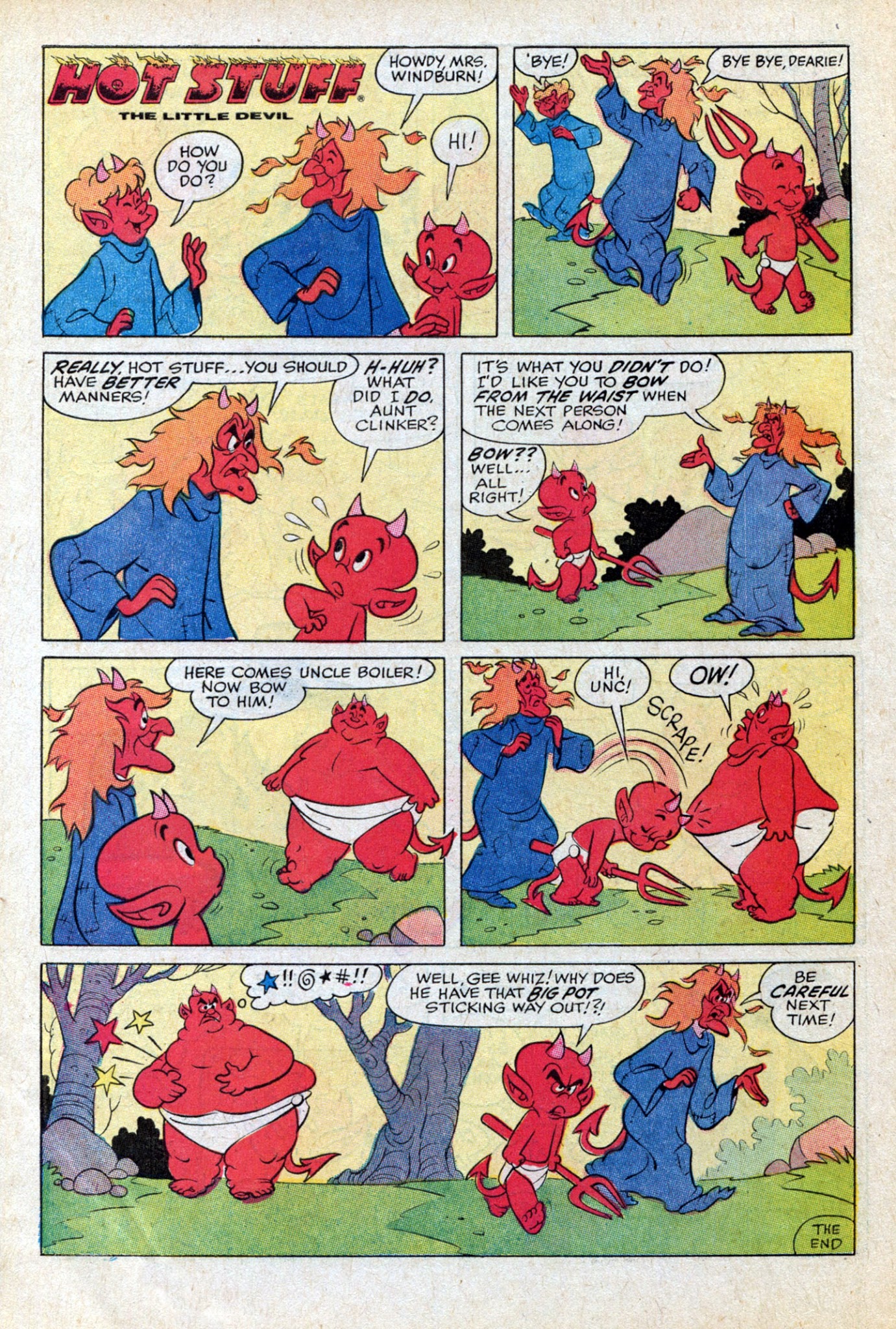 Read online Hot Stuff, the Little Devil comic -  Issue #97 - 10