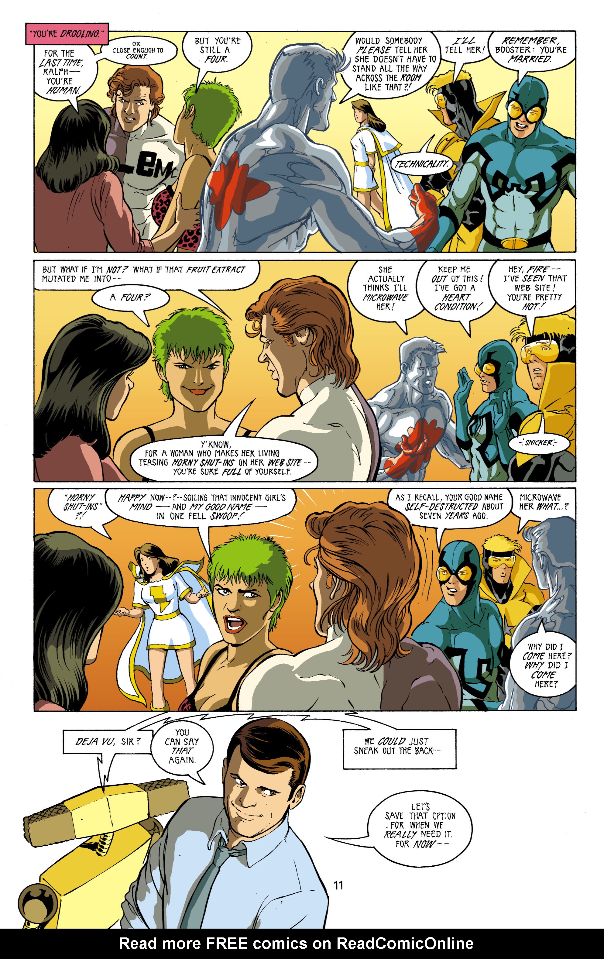 Read online Formerly Known as the Justice League comic -  Issue #2 - 12