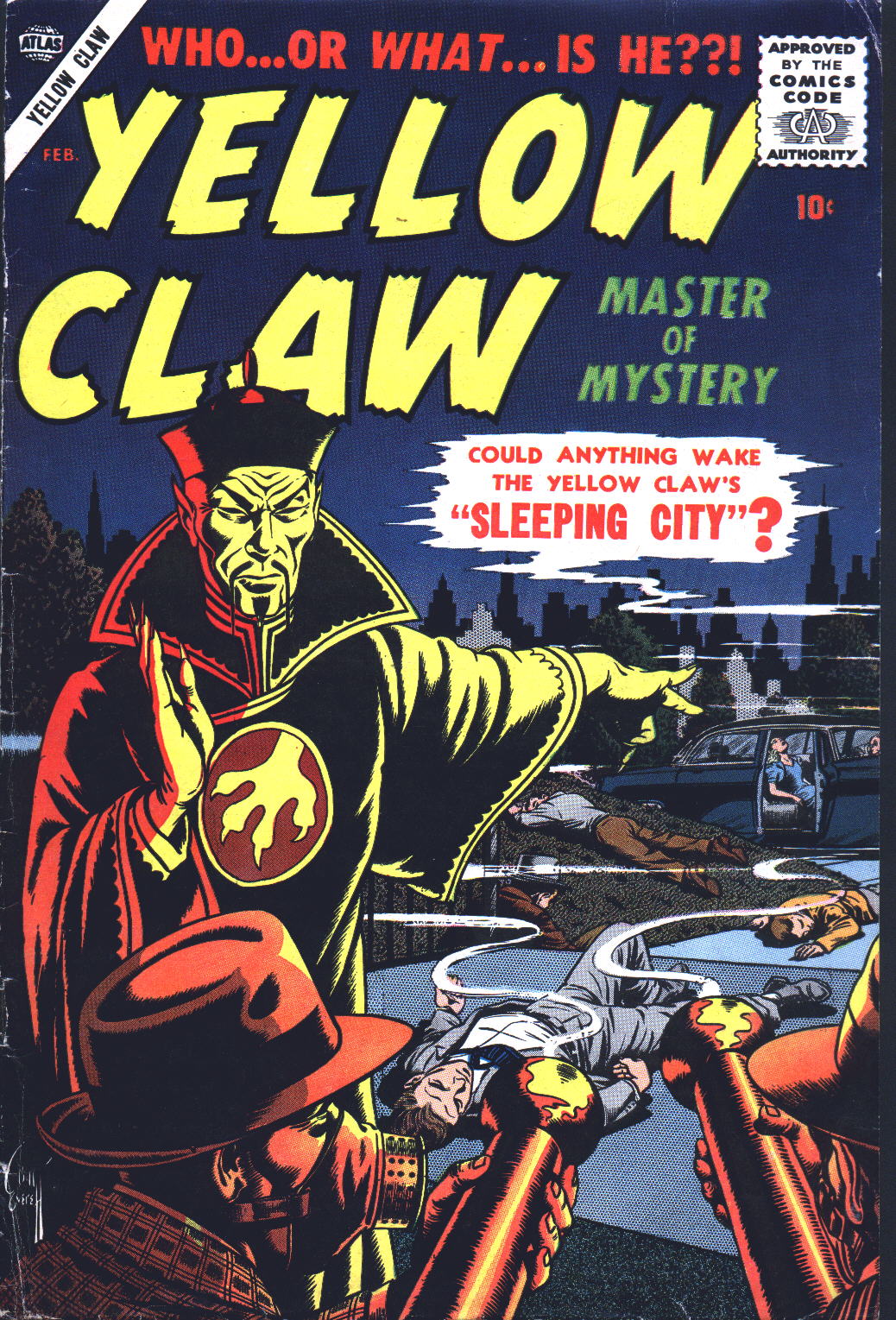 Read online Yellow Claw comic -  Issue #3 - 1