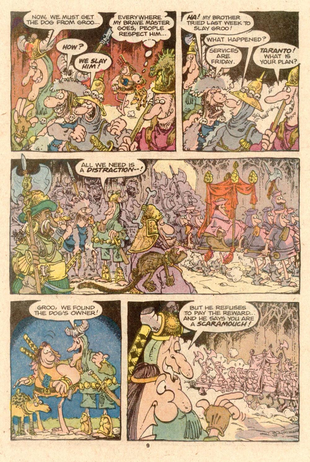Read online Sergio Aragonés Groo the Wanderer comic -  Issue #30 - 9
