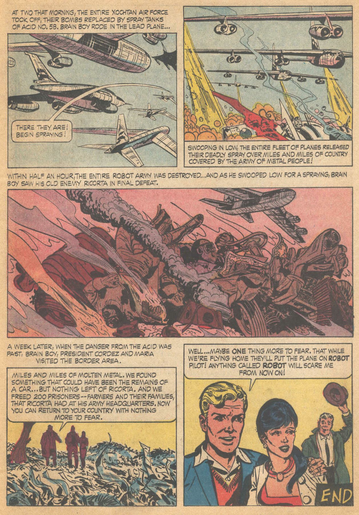Read online Brain Boy (1962) comic -  Issue #5 - 29