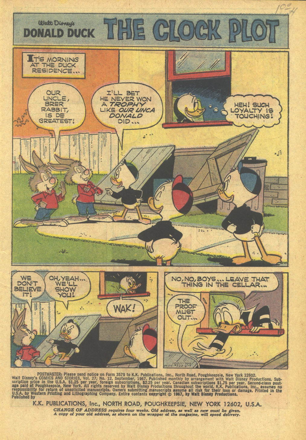 Read online Walt Disney's Comics and Stories comic -  Issue #324 - 3